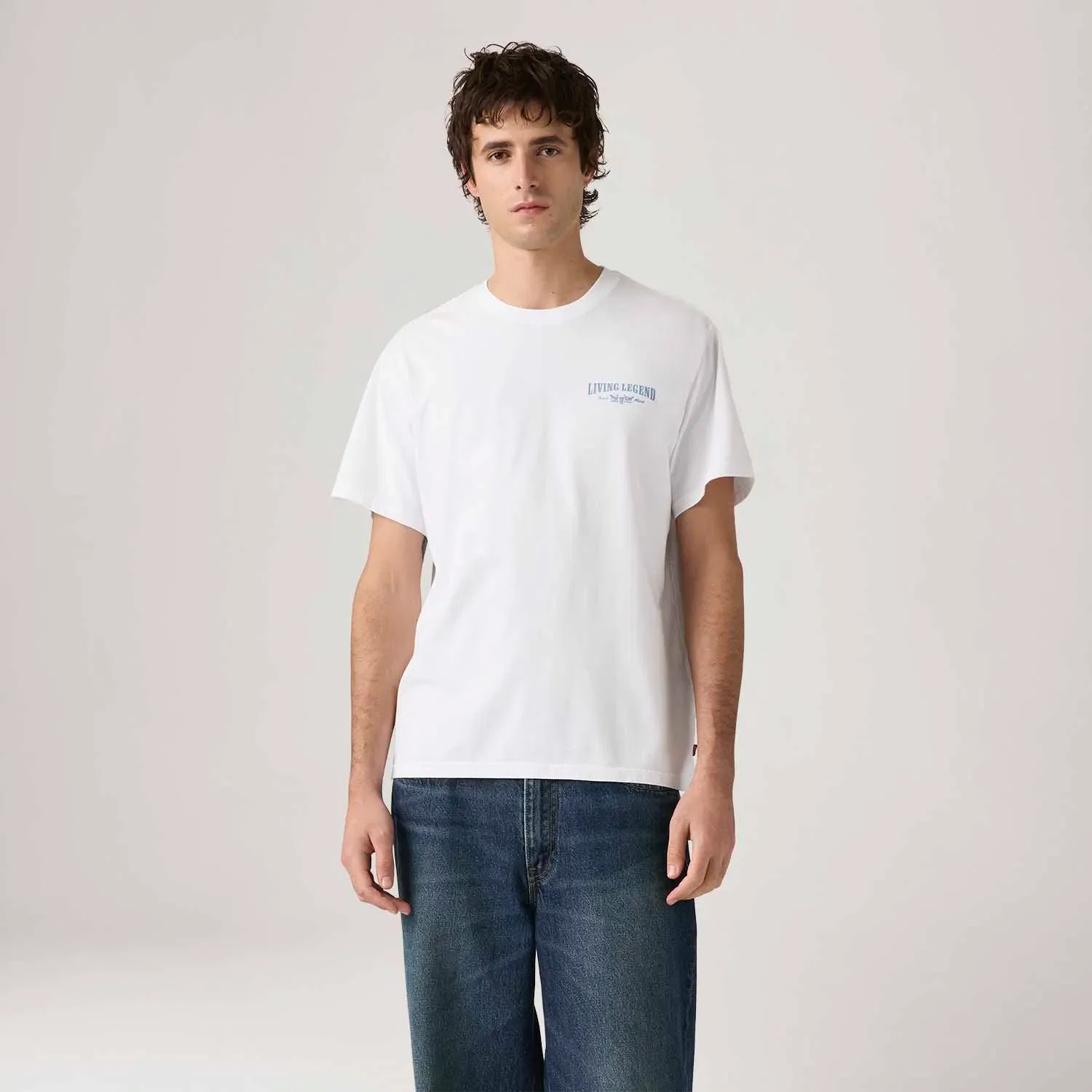 Camiseta Levi's® Relaxed Manga Curta Branca — imagem 1