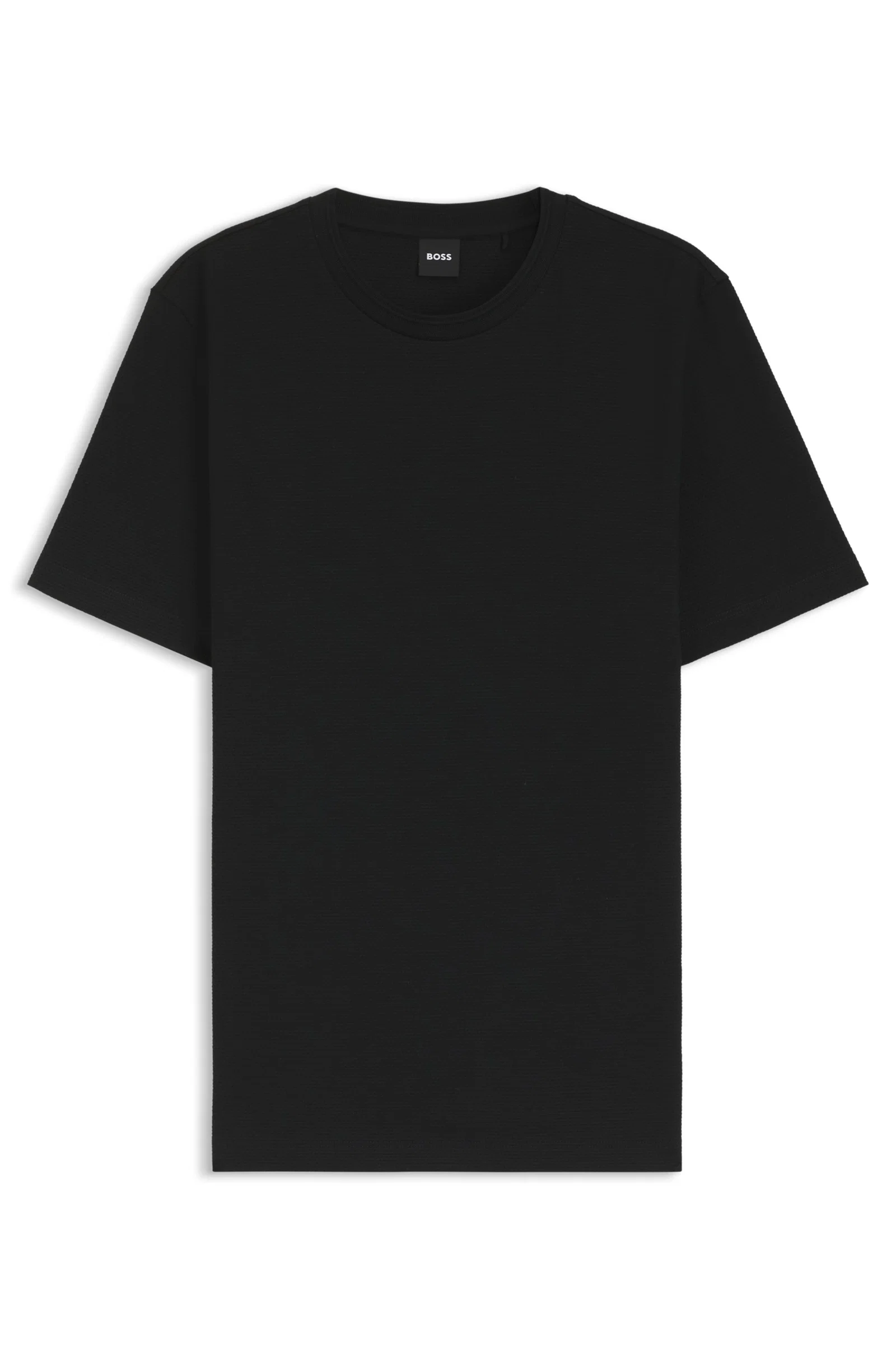 Camiseta Em Mistura De Algodão Com Estrutura Jacquard Bolha