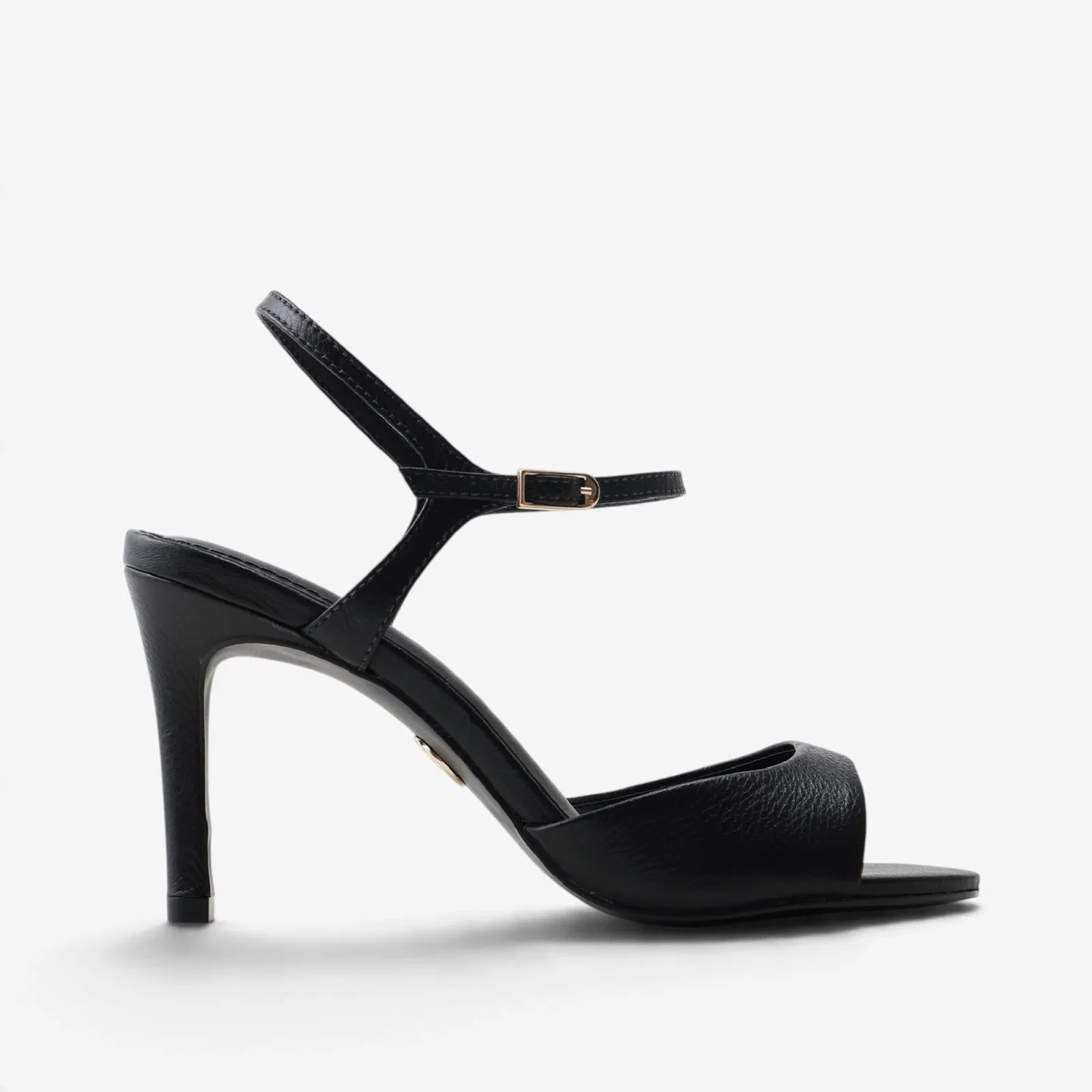 Sandália Preto Couro