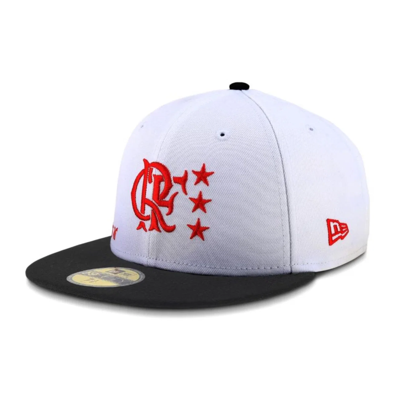 Boné do Flamengo Unissex New Era 59FIFTY 1981 Aba Reta