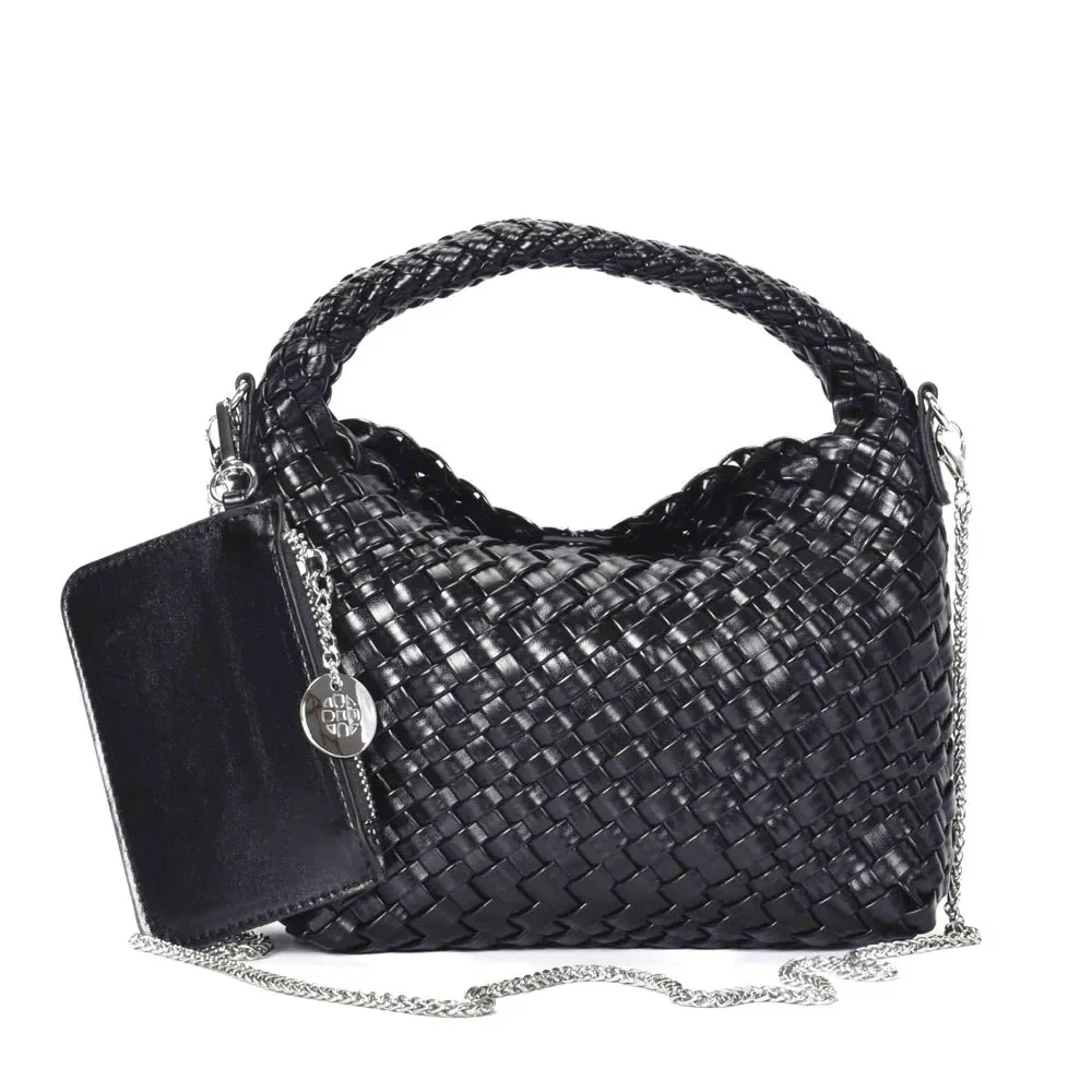 Bolsa Tiracolo Tressê Preta — imagem 1