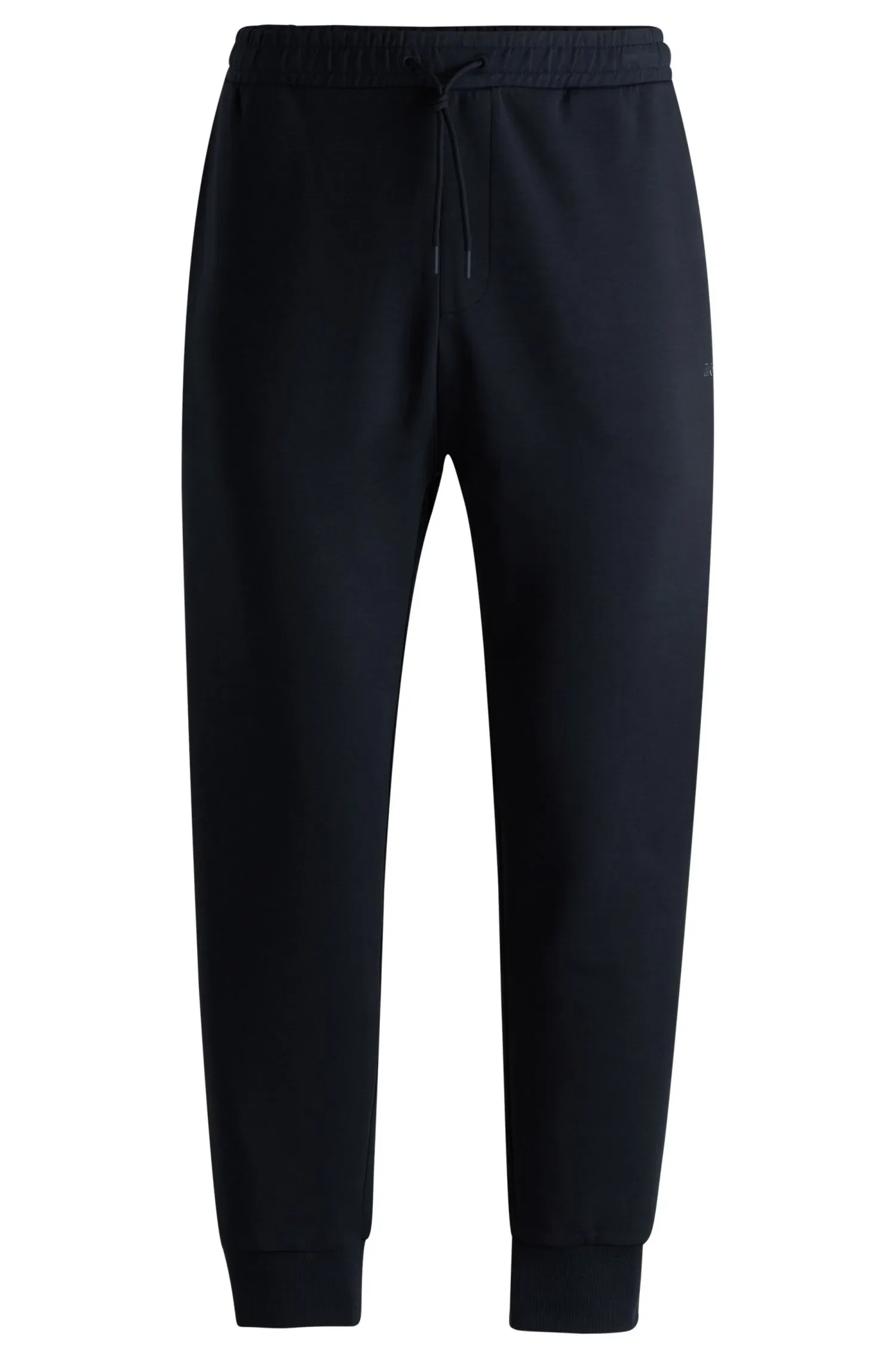 Calça De Treino Em Algodão Elástico Com Estampado De Logo
