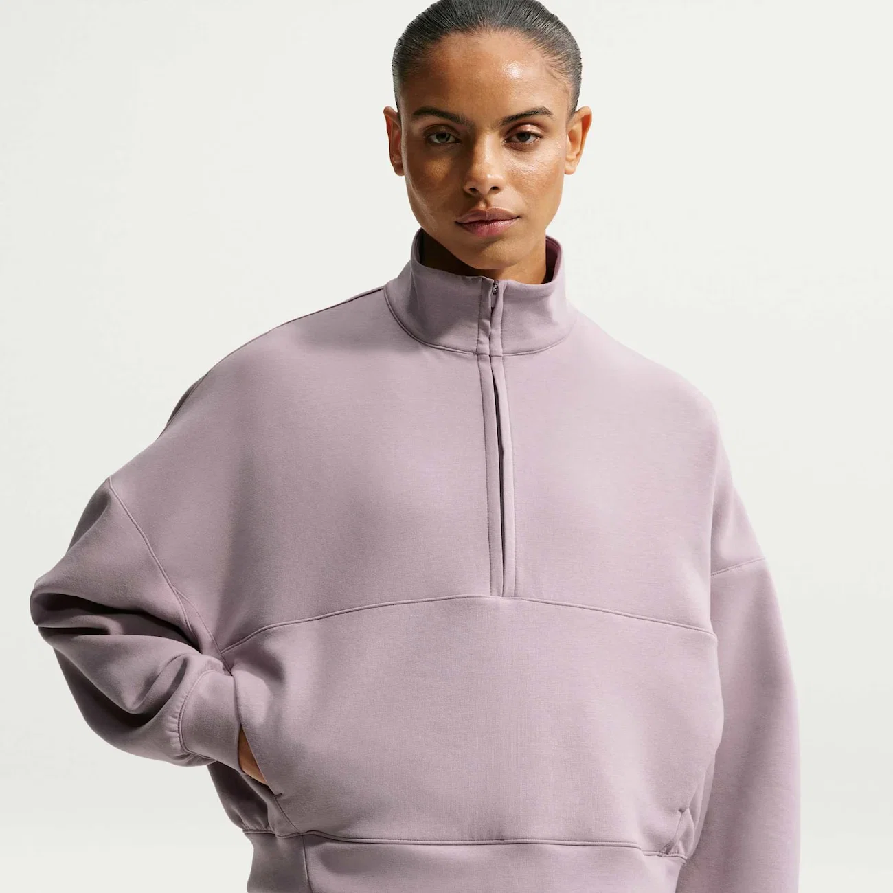 Blusão de Moletom Nike Soft Knit - Feminino