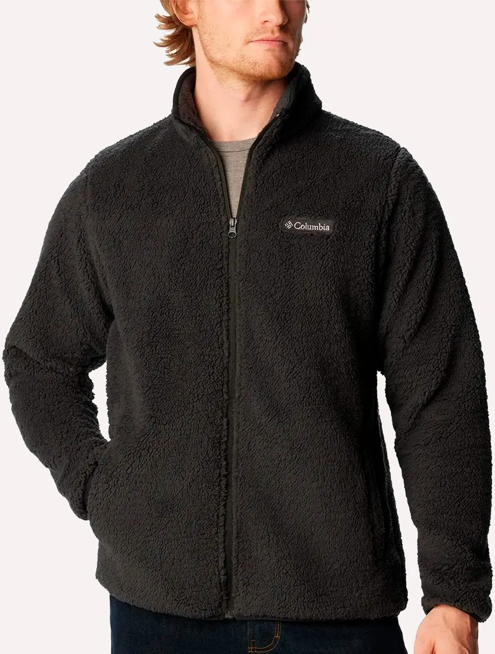 Jaqueta Columbia Masculina Rugged Ridge Sherpa III Preta