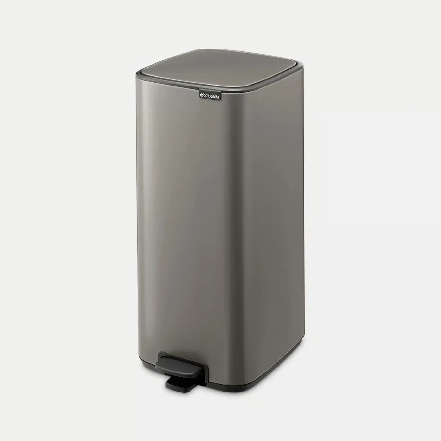 Lixeira Bo Touch Bin em Aço Platina 30L Brabantia — imagem 1