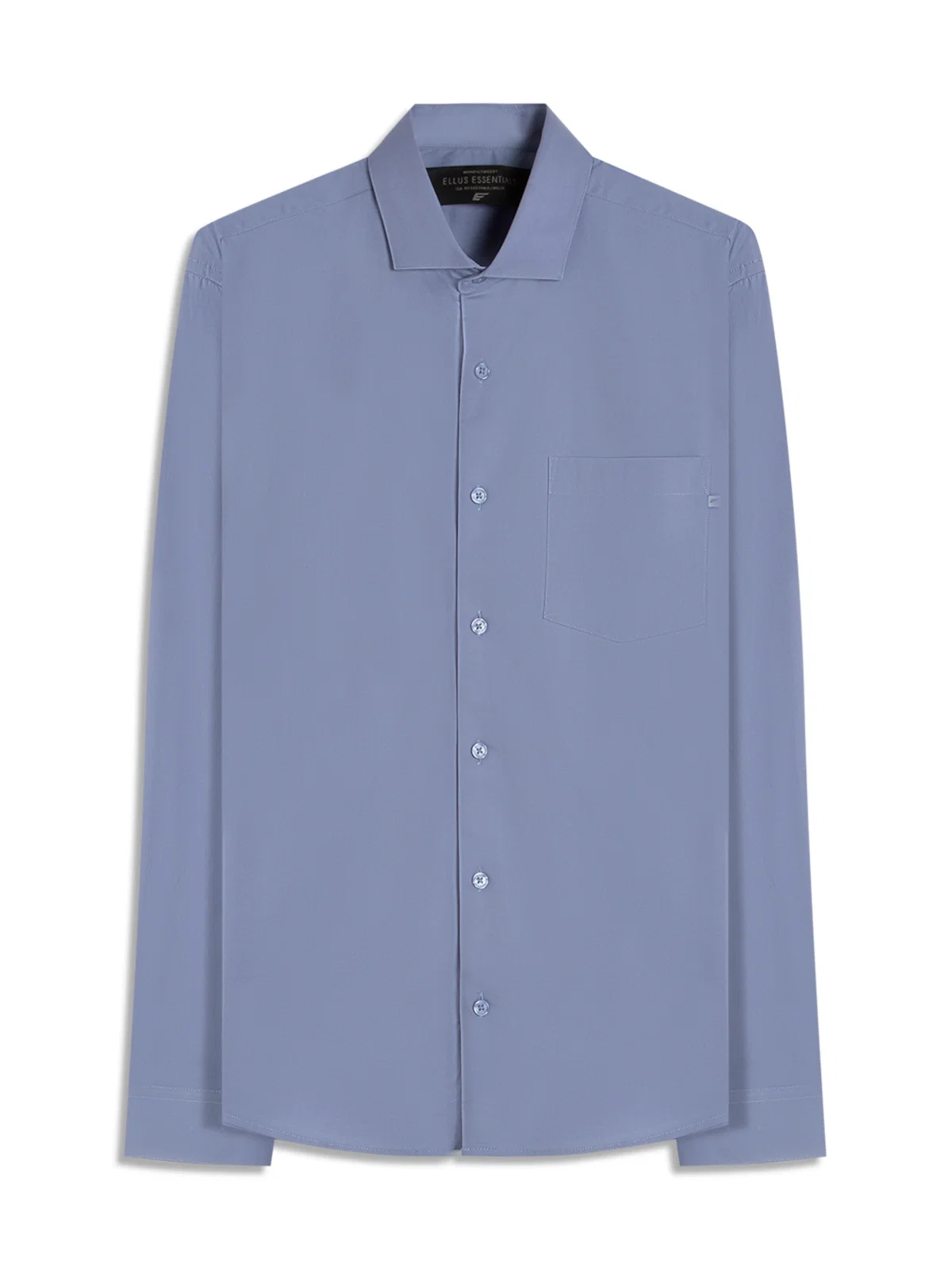 Camisa Tricoline Ly Classic New Italian Azul Pervante — imagem 1