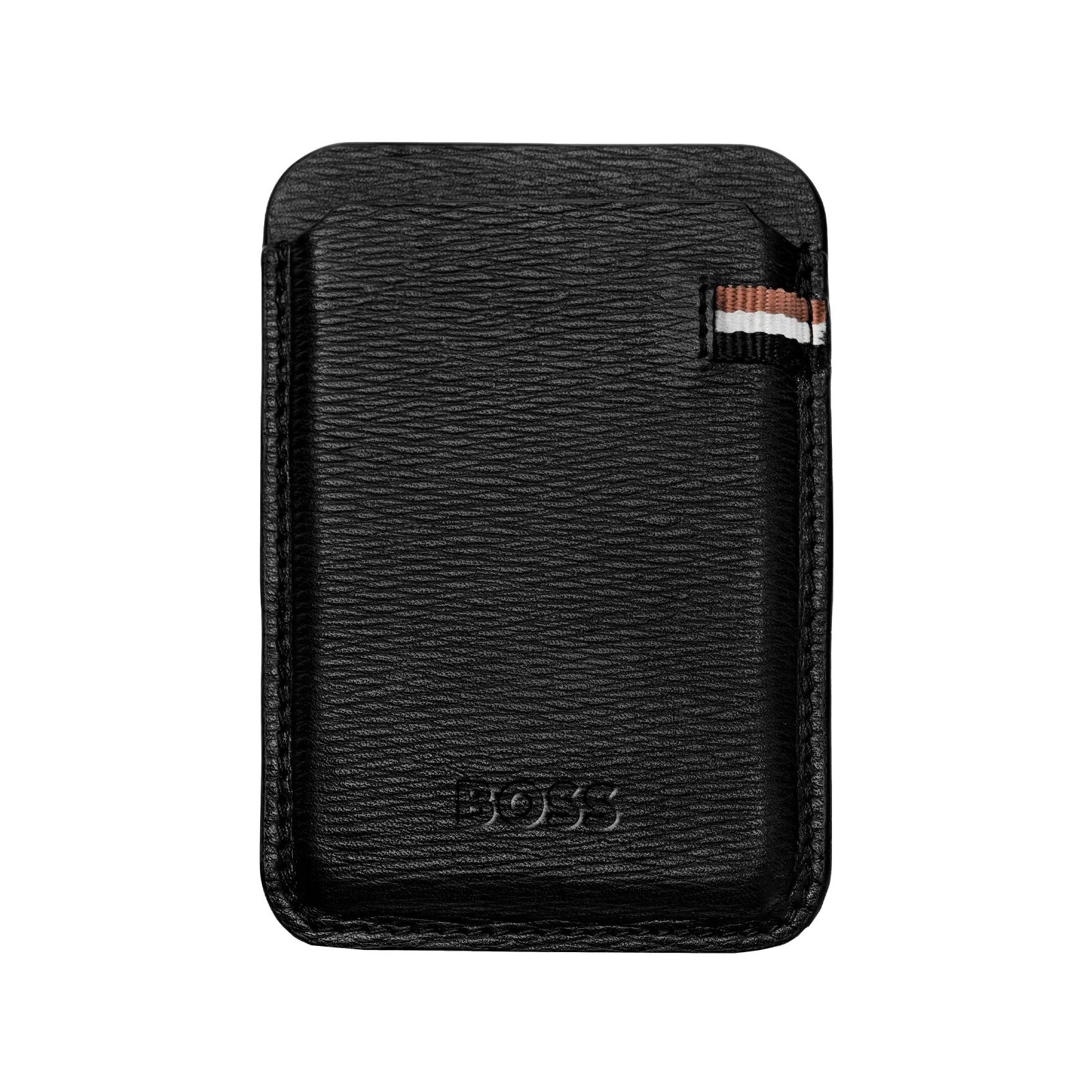 Porta Cartão Hugo Boss Couro Preto Hlj421a
