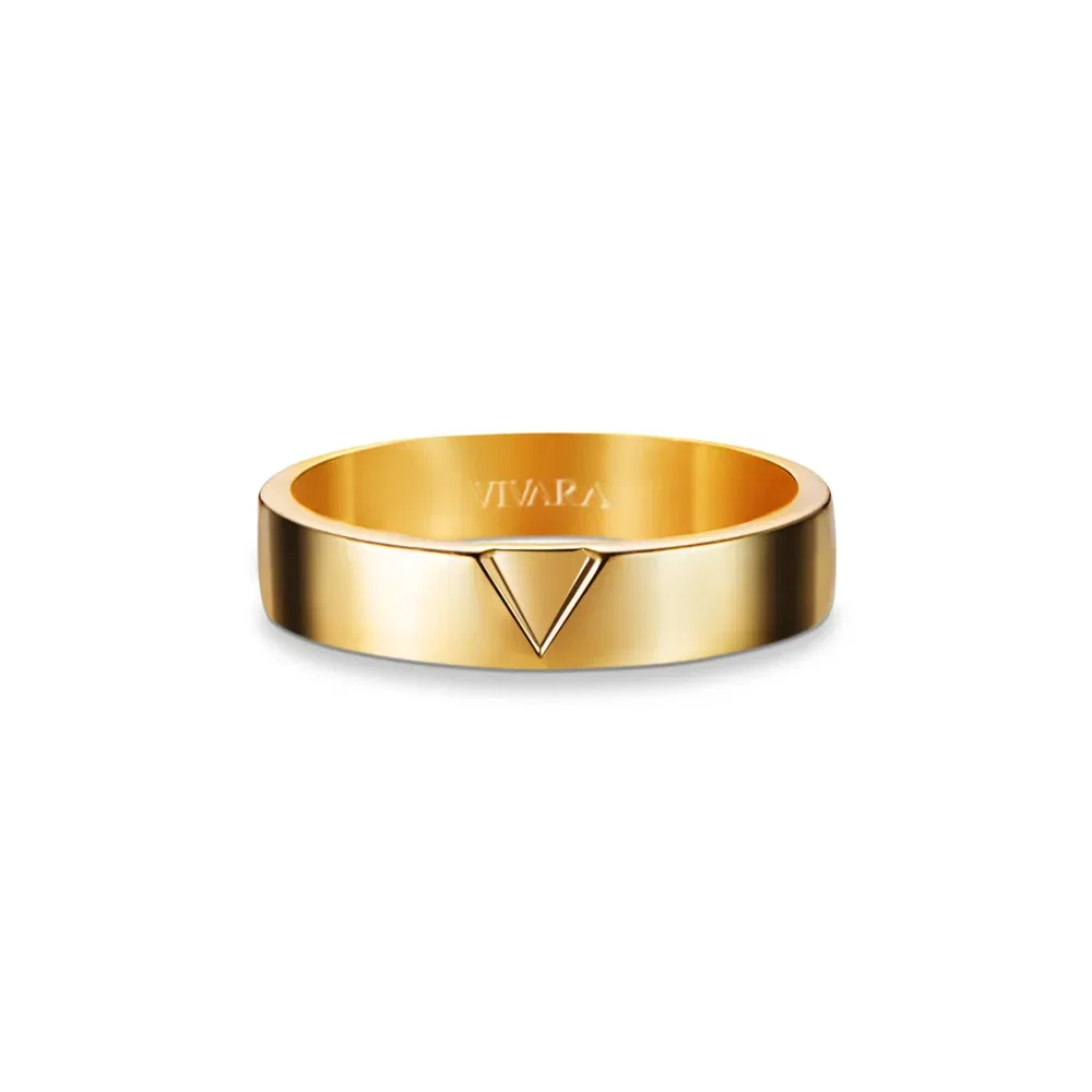 Anel Vivara em Ouro Amarelo 18k, 4,3mm — imagem 1