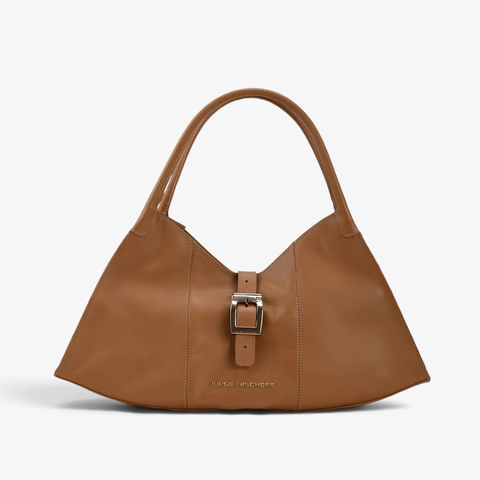 Bolsa Hobo Caramelo Trigo Couro
