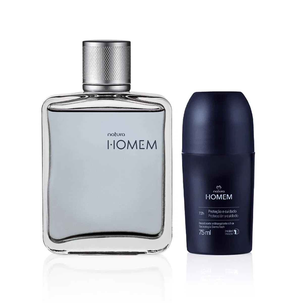 Kit Desodorante Colônia e Desodorante Roll-on Natura Homem (2 produtos)
