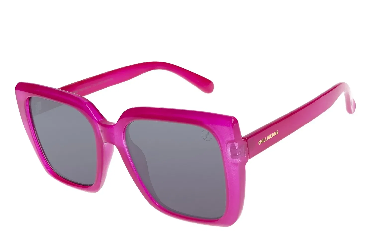 Óculos De Sol Feminino Chilli Beans Clássico Quadrado Rosa