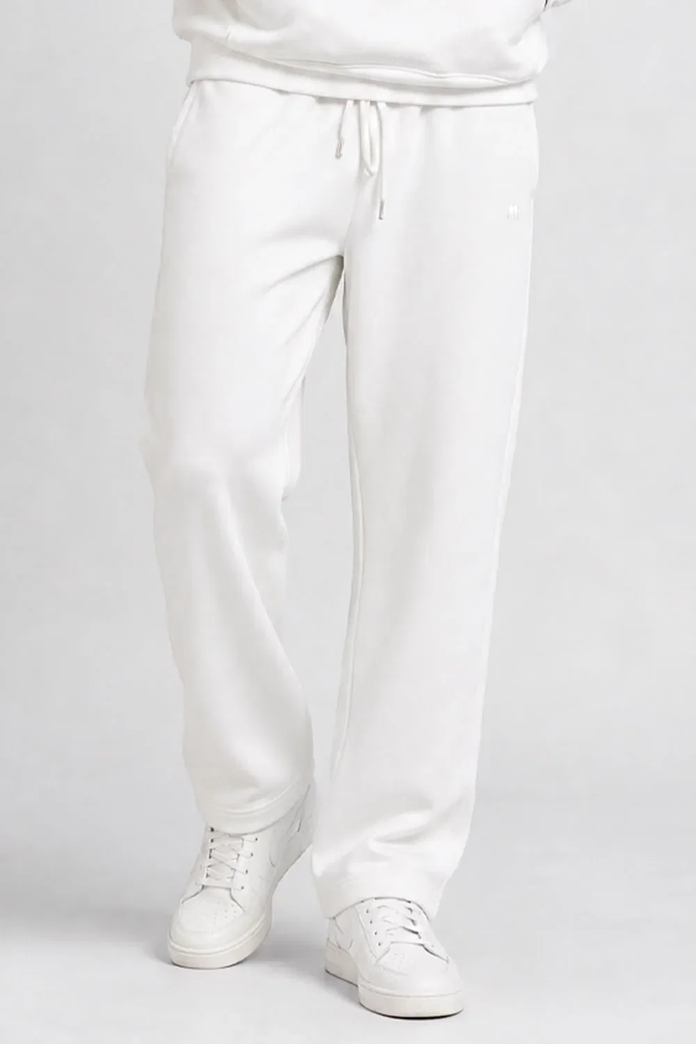 Calça Moletom Conforto Essencial Polo Wear Branco