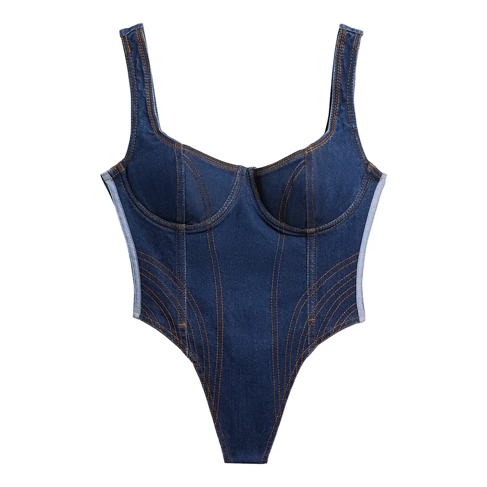 Body adidas x Ivy Park Denim Feminino