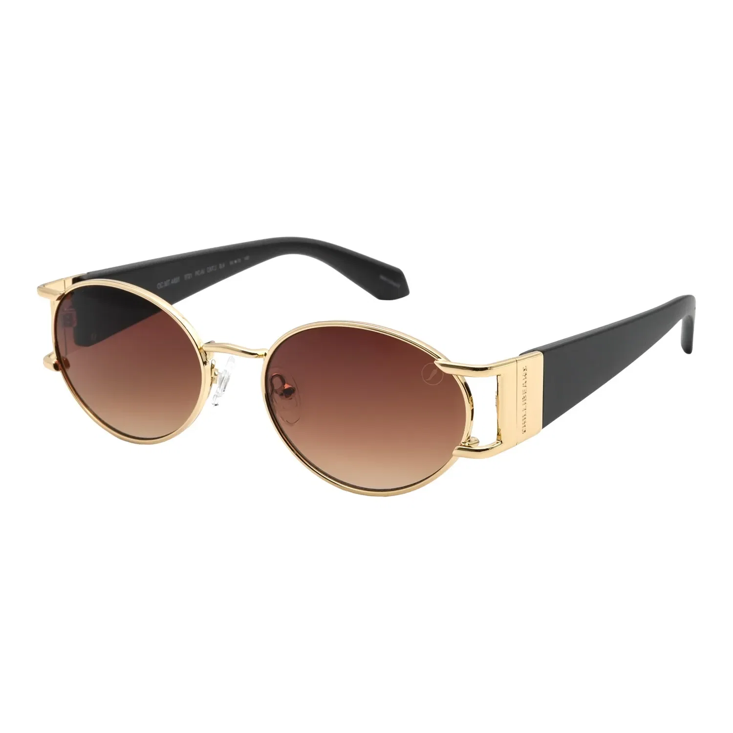 Óculos de Sol Feminino Chilli Beans Trend Redondo Degradê Marrom — imagem 1