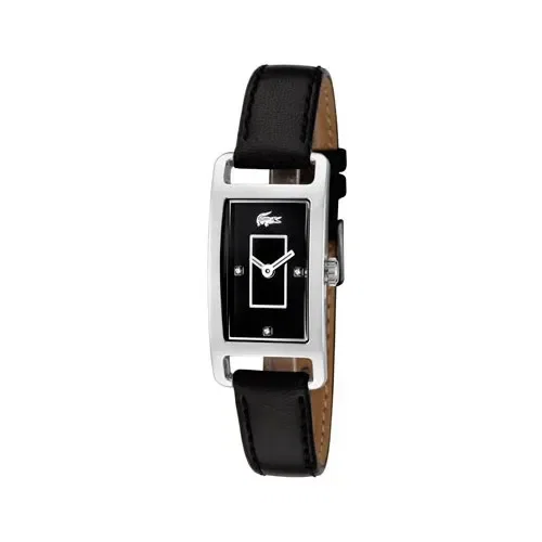 Relógio Lacoste Feminino Couro Preto 2000411