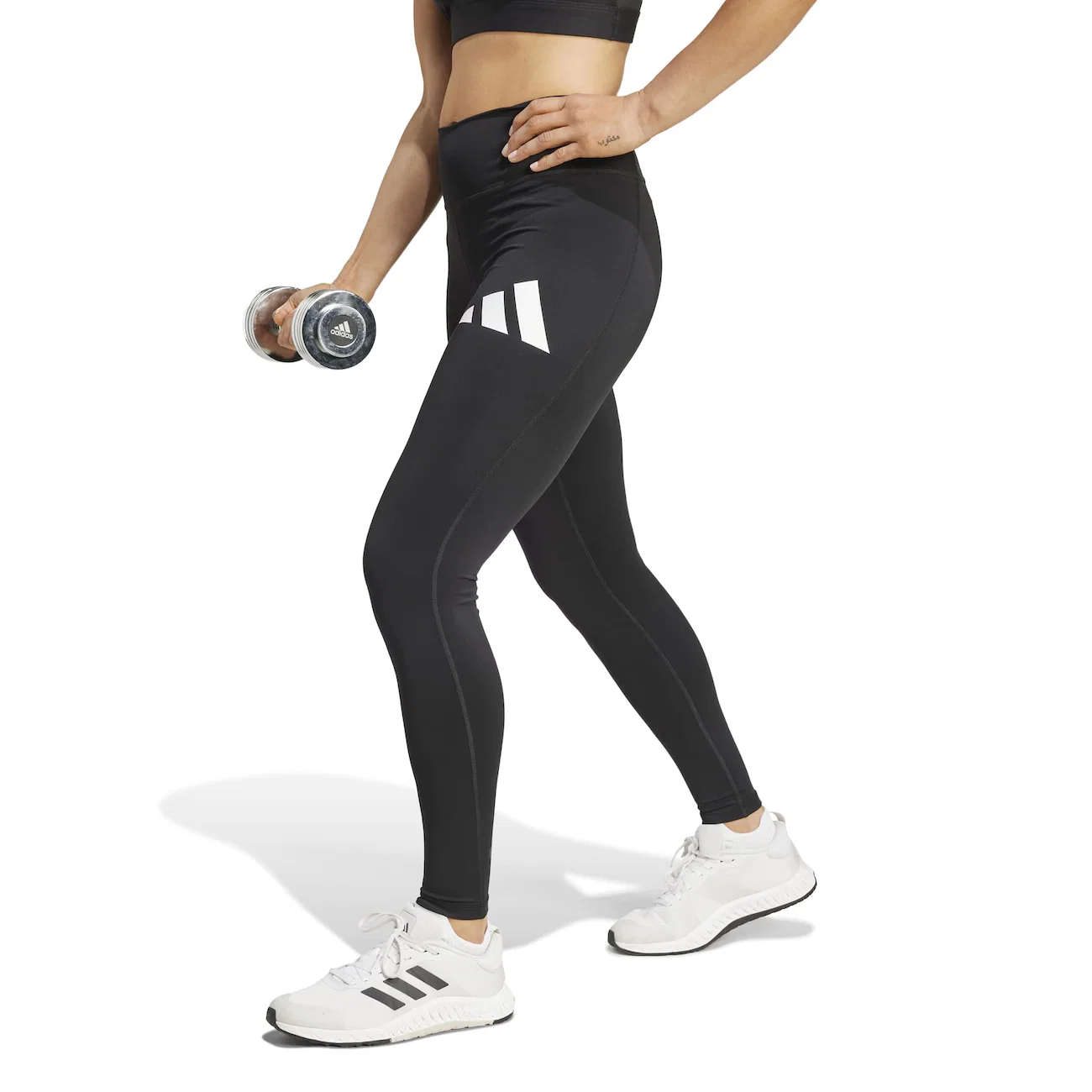 Calça Legging Adidas Train Essentials Big Logo Full-Length - Feminina