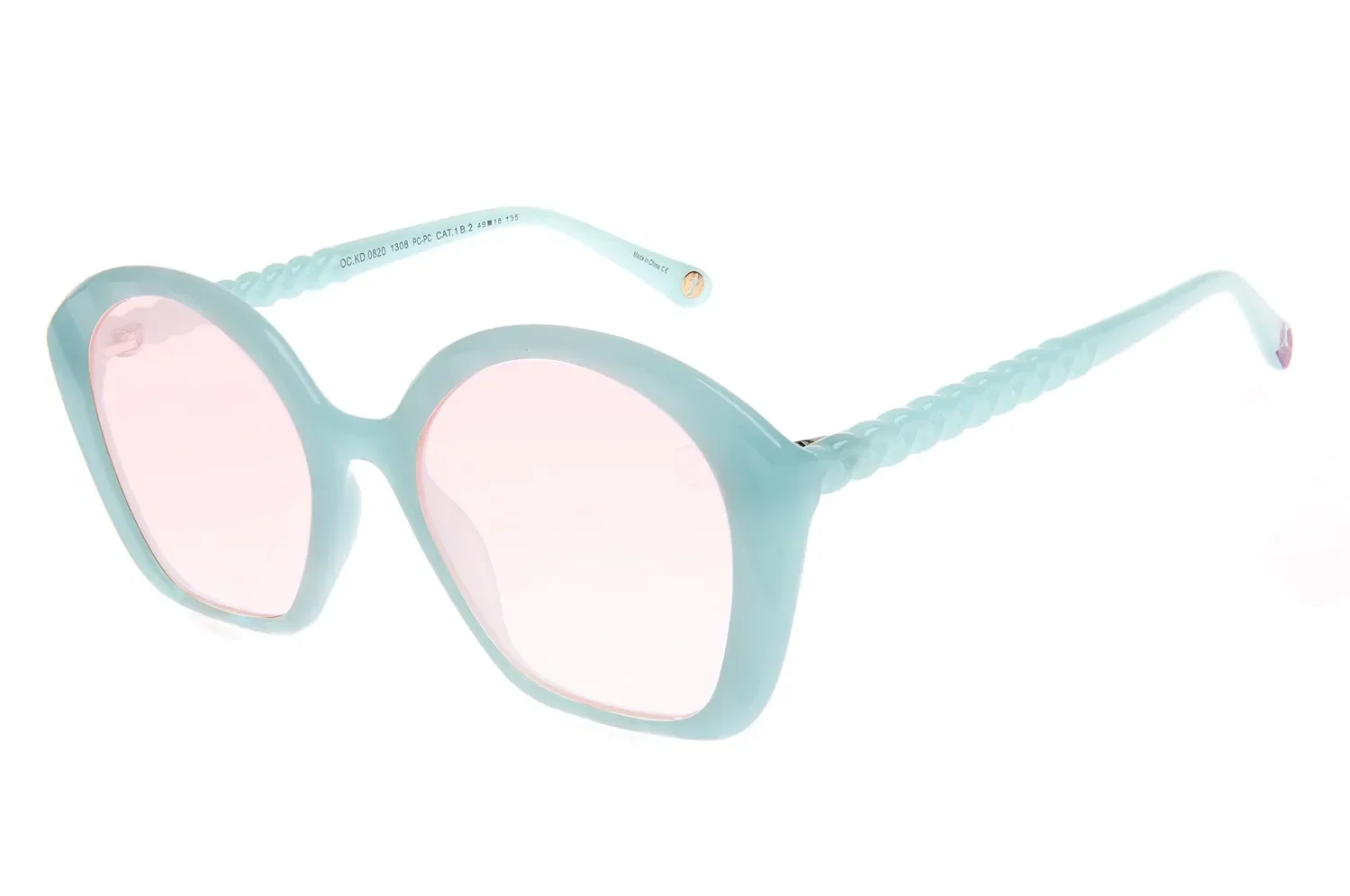 Óculos de Sol Infantil Feminino Disney 100 País das Maravilhas Azul