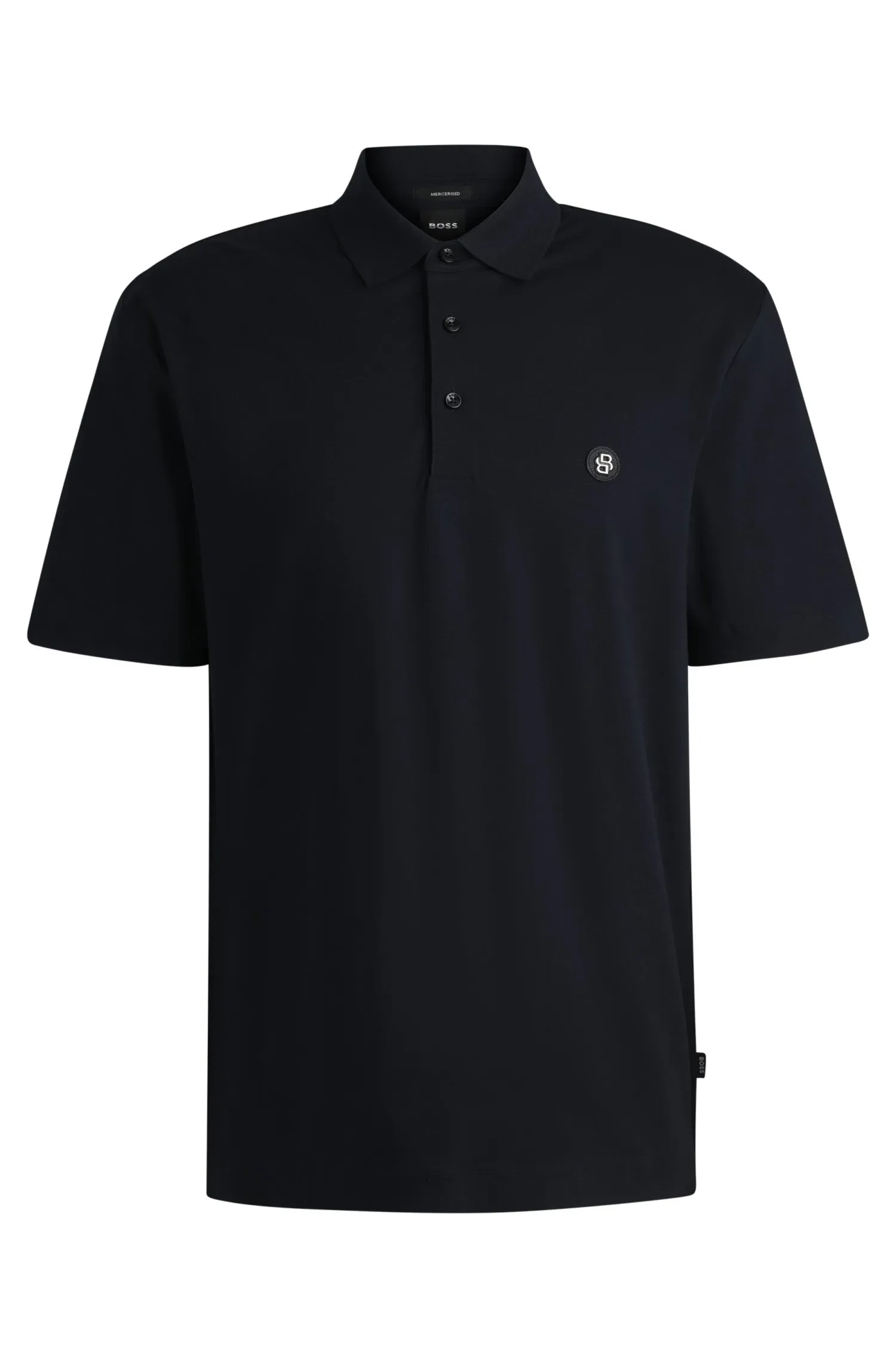 Polo De Algodão Mercerizado Com Monograma — imagem 1