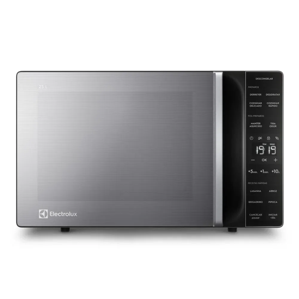 Micro-ondas Electrolux 23L cor Inox Efficient com Descongelamento Assistido (ME23S) — imagem 1