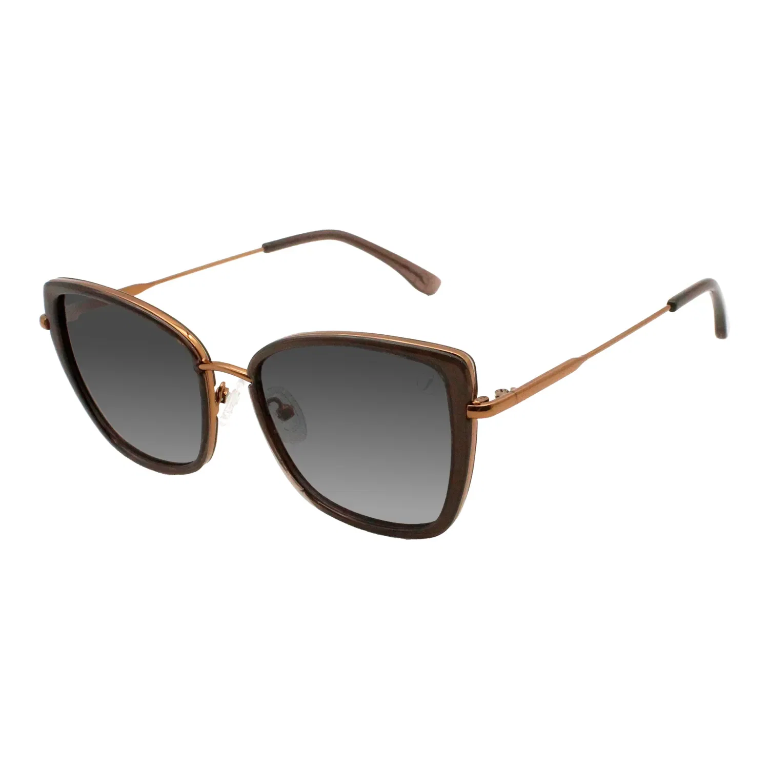 Óculos de Sol Feminino Chilli Beans Quadrado Policarbonato Cinza — imagem 1