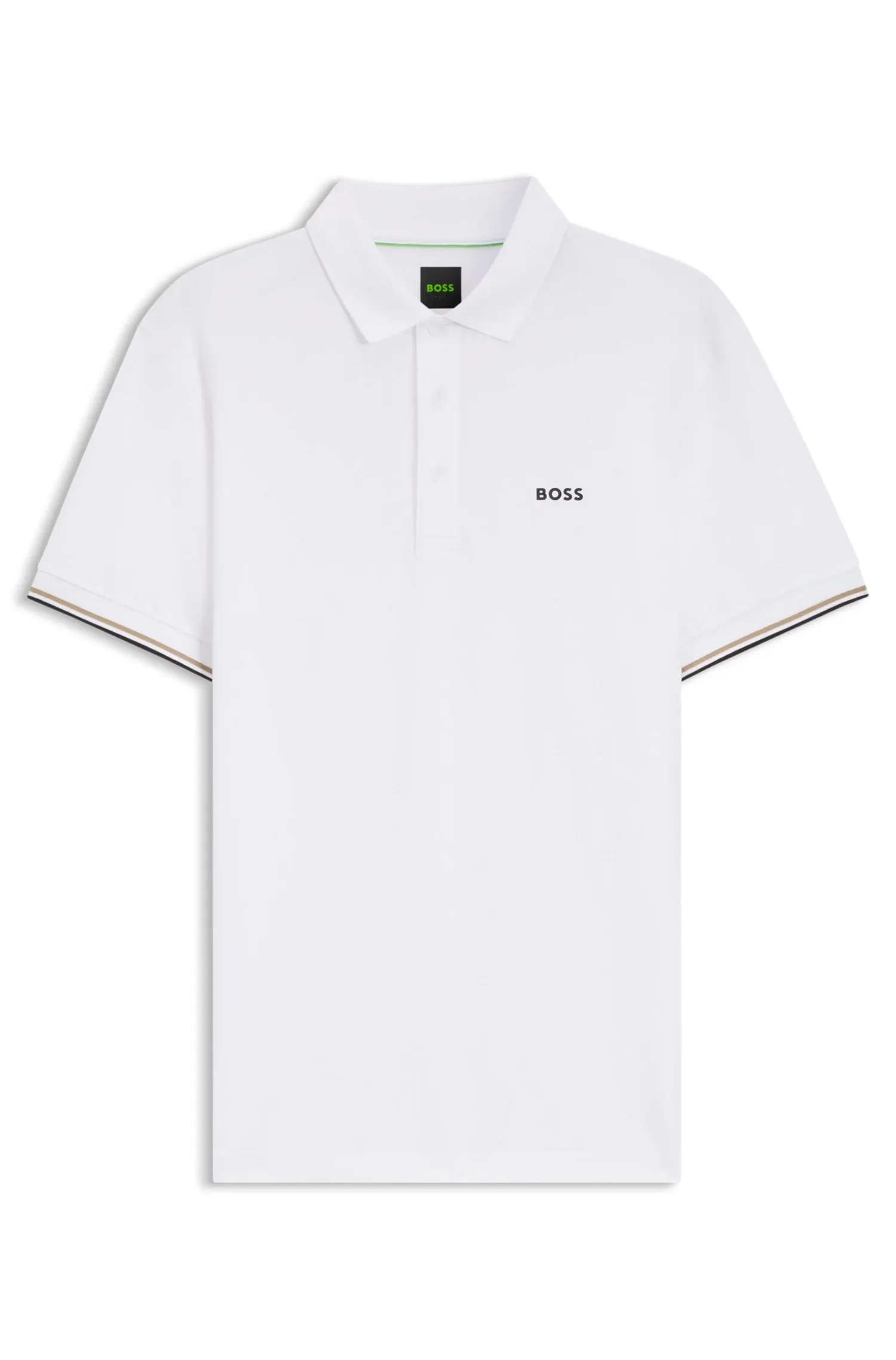 Polo Slim Fit Com Estampa De Bola De Tênis Em Relevo — imagem 1