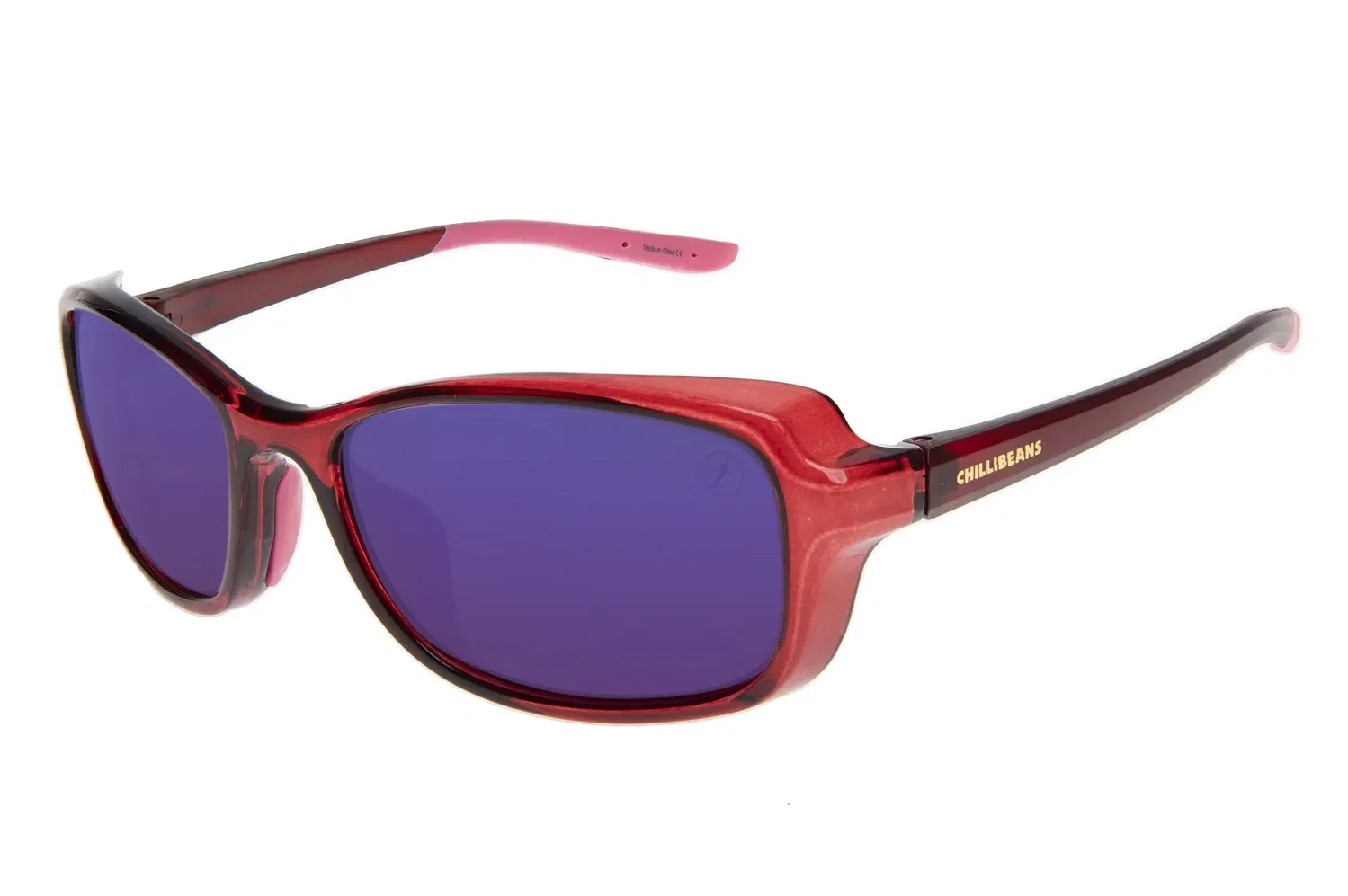 Óculos de Sol Feminino Chilli Beans Performance BF Vermelho Polarizado