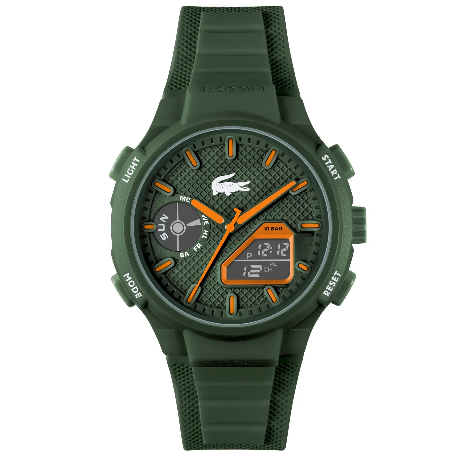 Relógio Lacoste LC33 Masculino Borracha Verde 2011367 — imagem 1