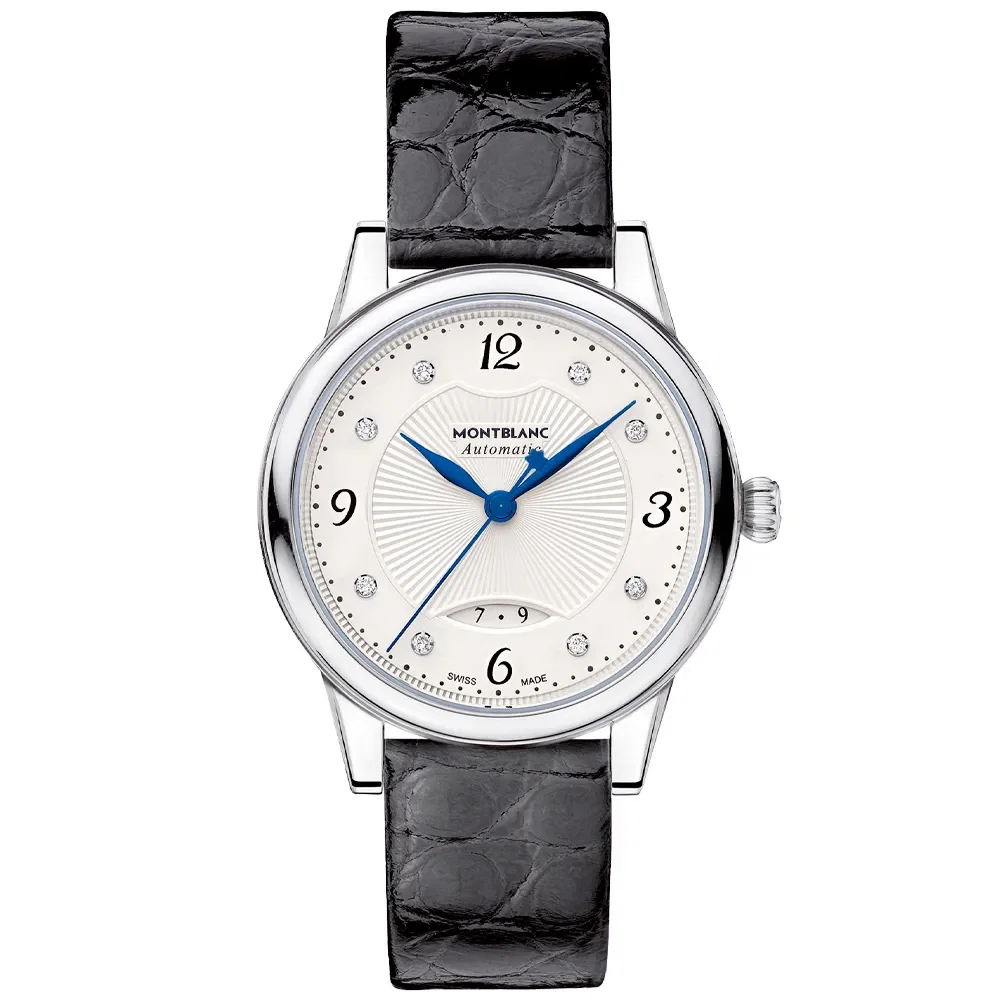 Relógio Montblanc Boheme Automático Feminino em Couro Preto 111055 — imagem 1