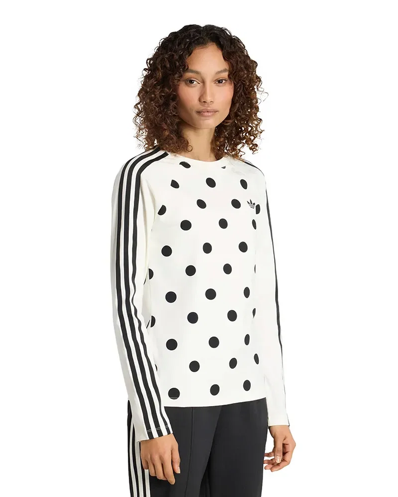 Camisa Adidas Polka Dots Slim Feminina