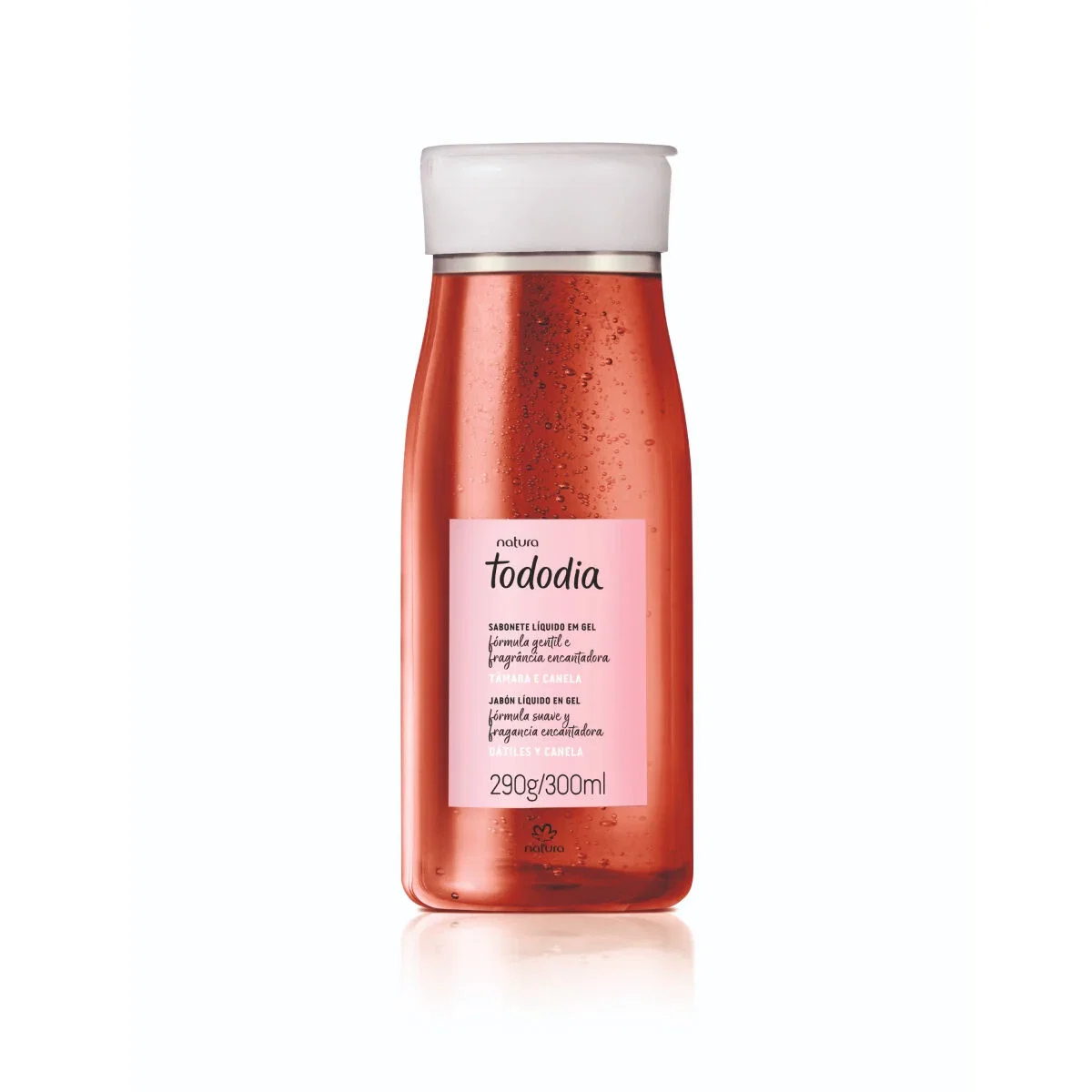Sabonete Líquido em Gel Tododia Tâmara e Canela 300 ml