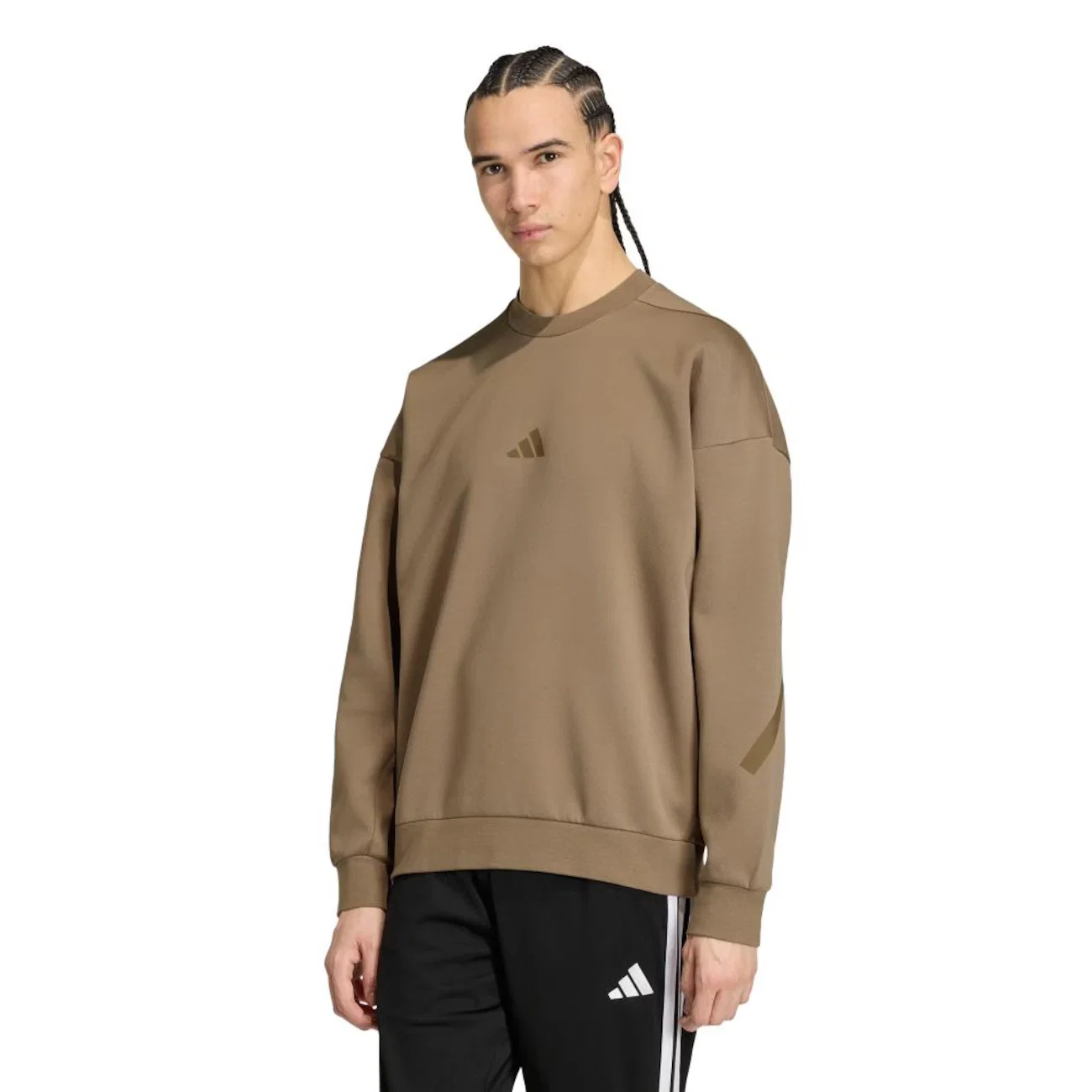 Blusão de Moletom Adidas M Z.N.E. CRW Masculino — imagem 1