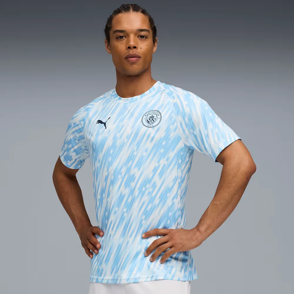 Camisa de Pré-Jogo Manchester City Masculina — imagem 1