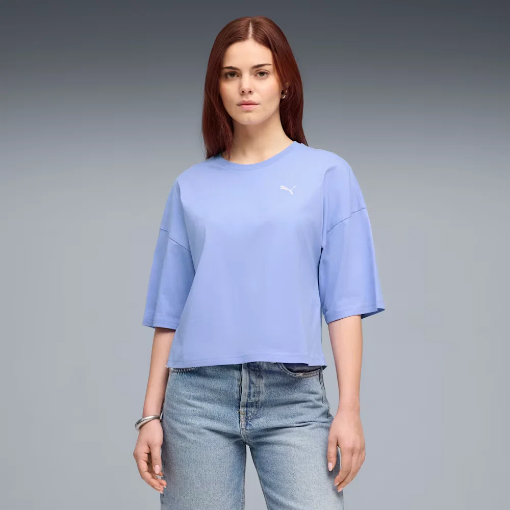 Camiseta Wardrobe ESS Oversized Short Feminina — imagem 1