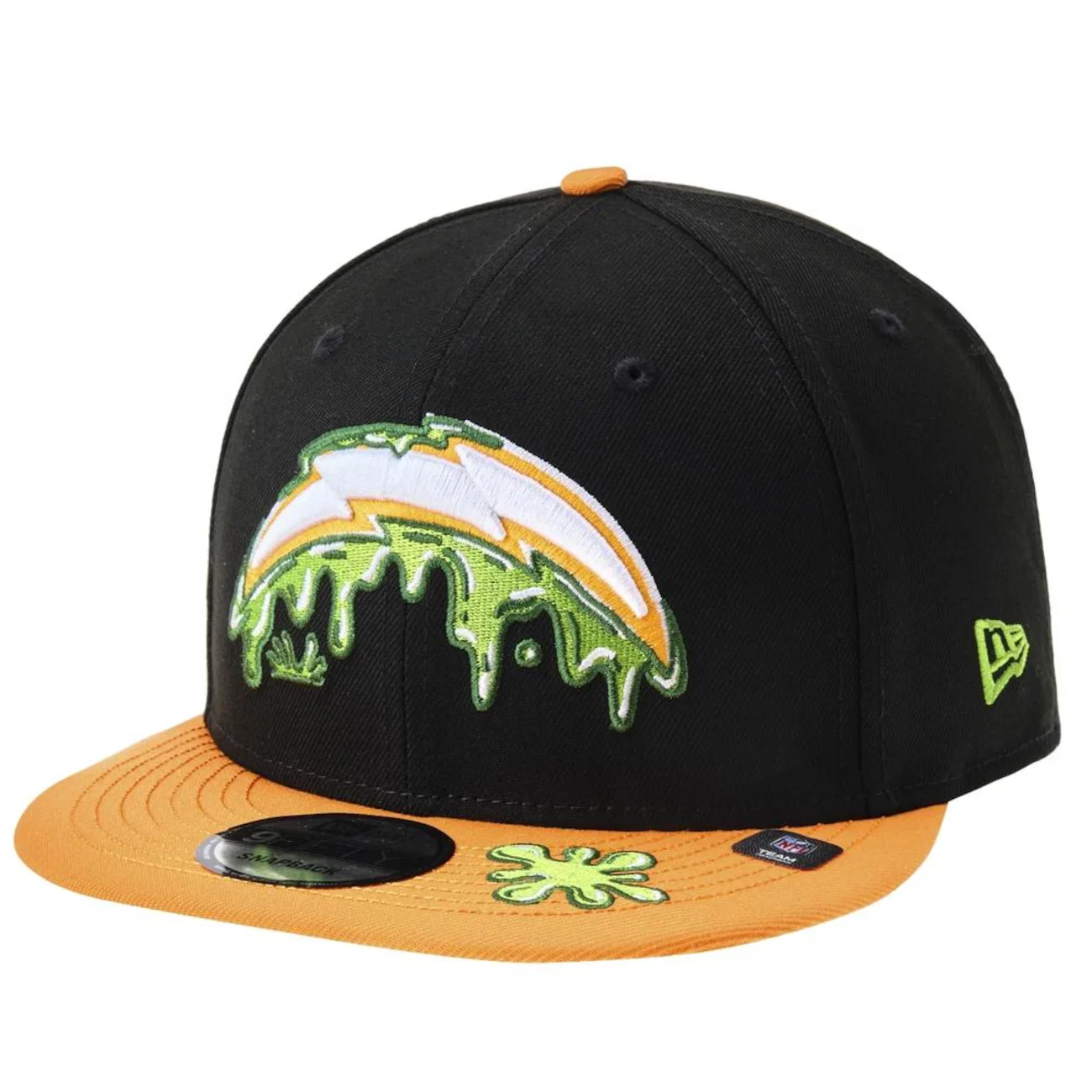 Boné New Era 9Fifty NFL X Nickelodeon Slime Los Angeles Chargers Masculino
