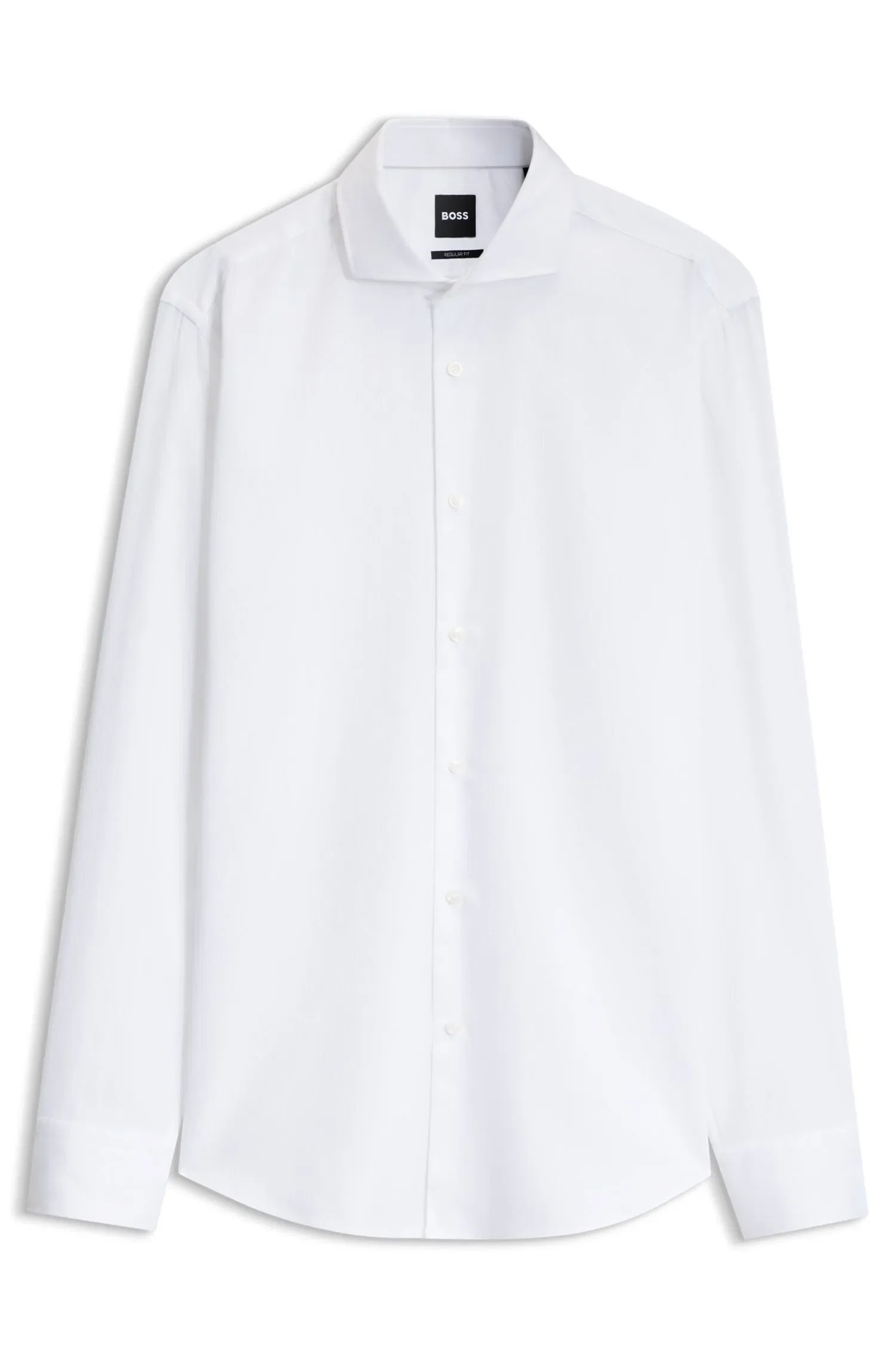 Camisa Regular Fit Em Algodão