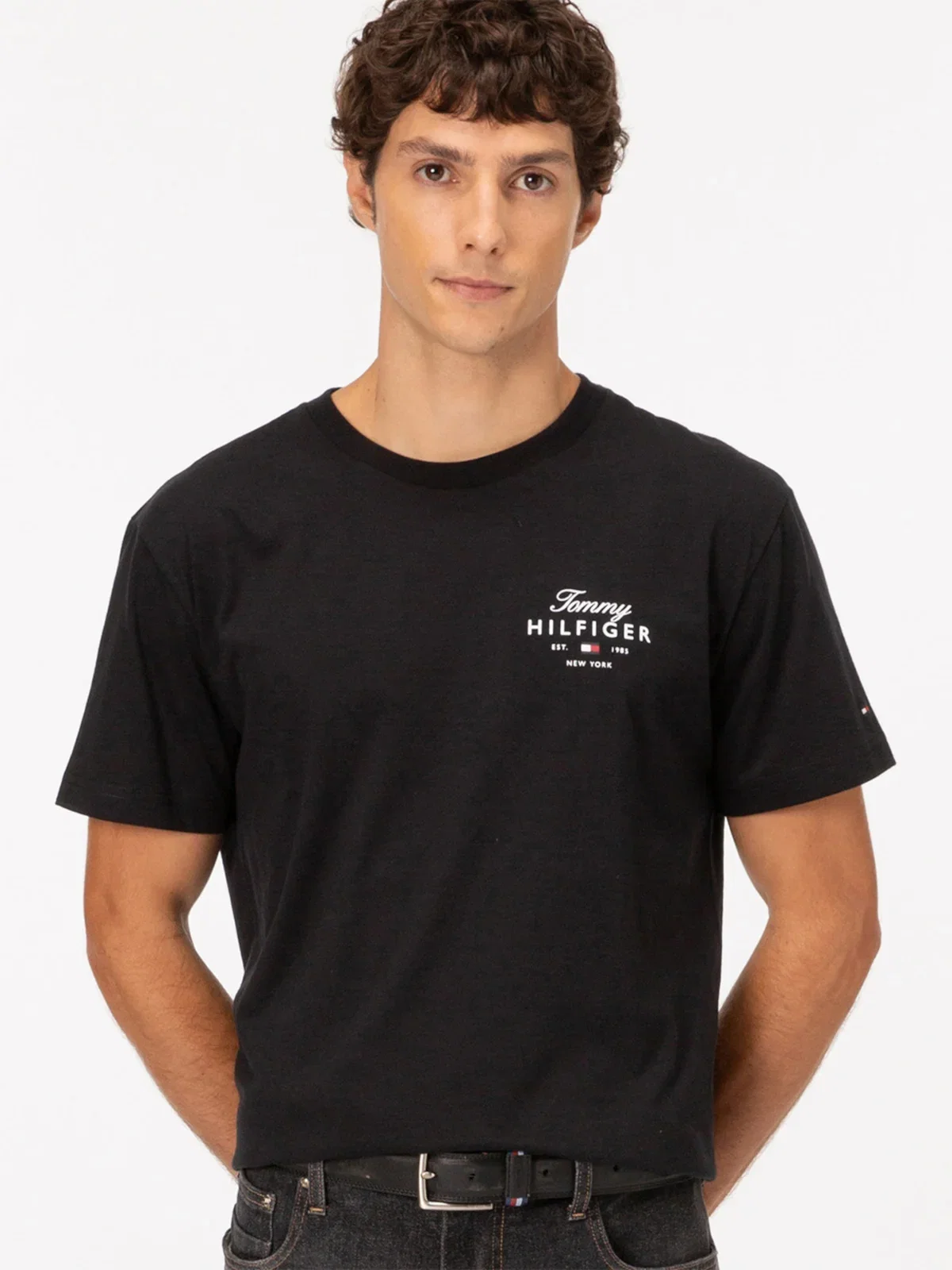 Camiseta Logo TOMMY HILFIGER New York — imagem 1