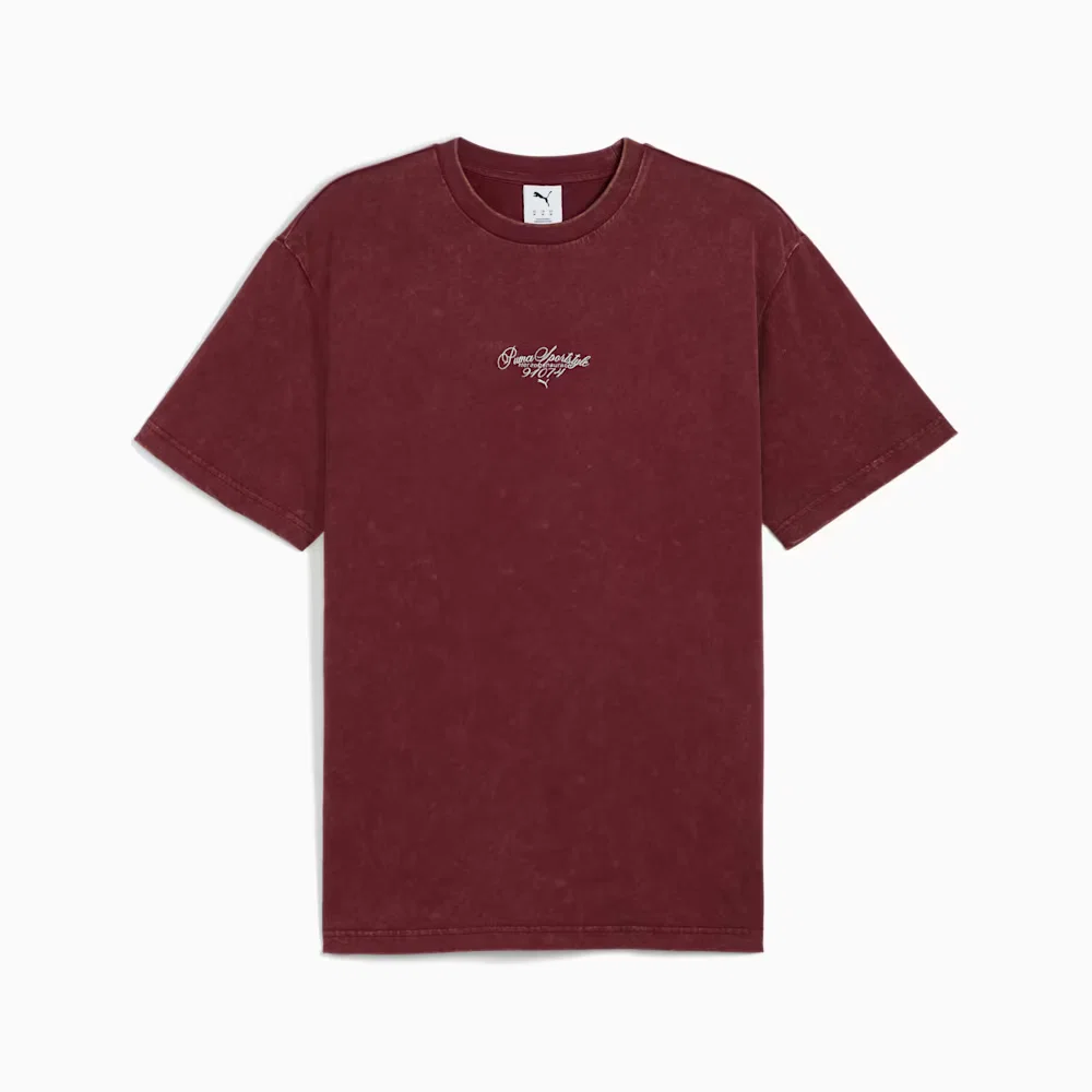 Camiseta Graphic Font Play Relaxed Washed Masculina — imagem 1