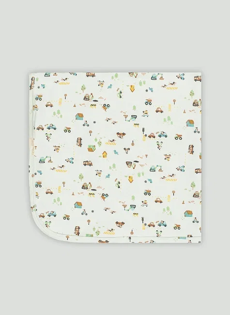 Manta Essentials Unissex em Suedine para Bebê (Verde) Up Baby