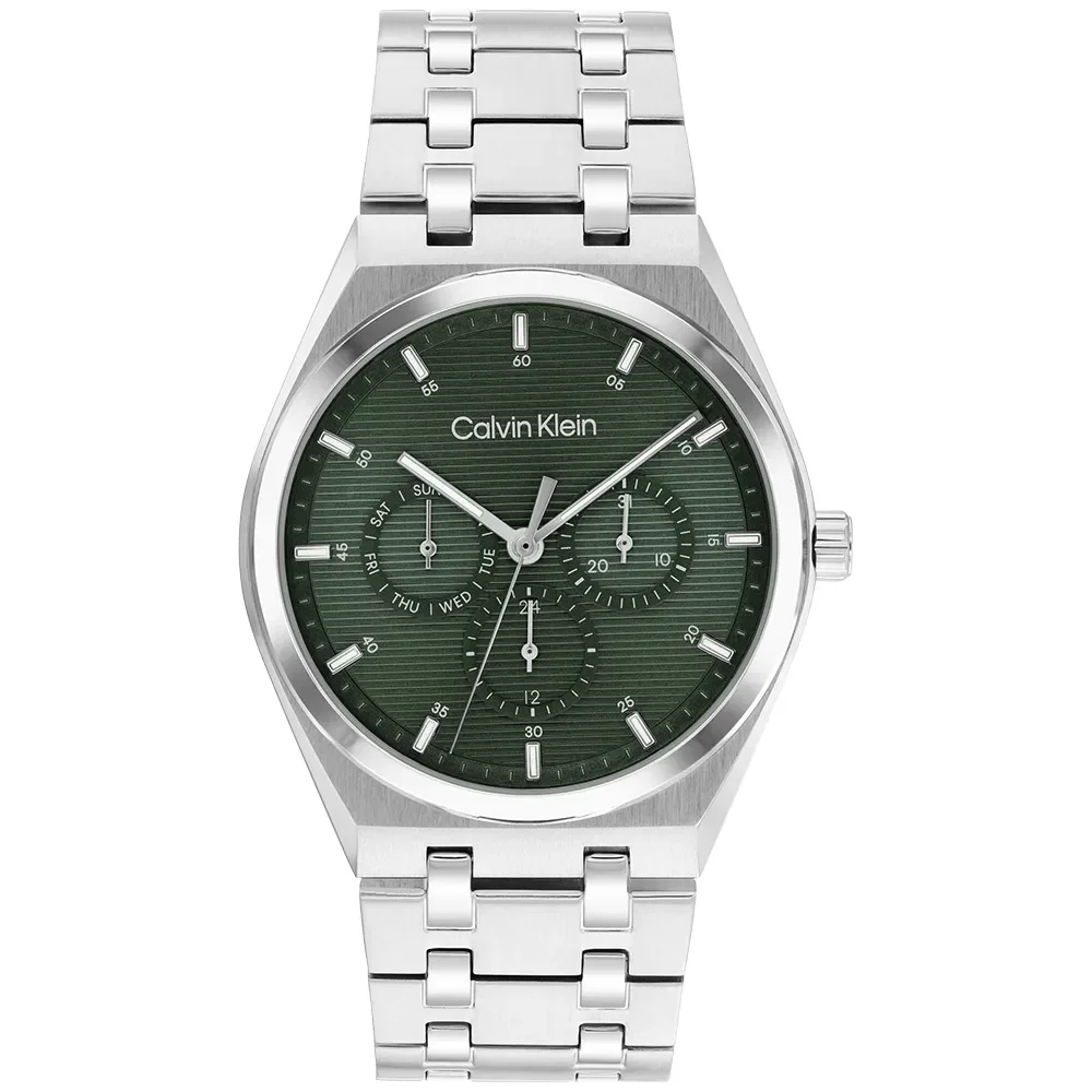 Relógio Calvin Klein CK Motion Masculino em Aço Prateado 25200521 — imagem 1