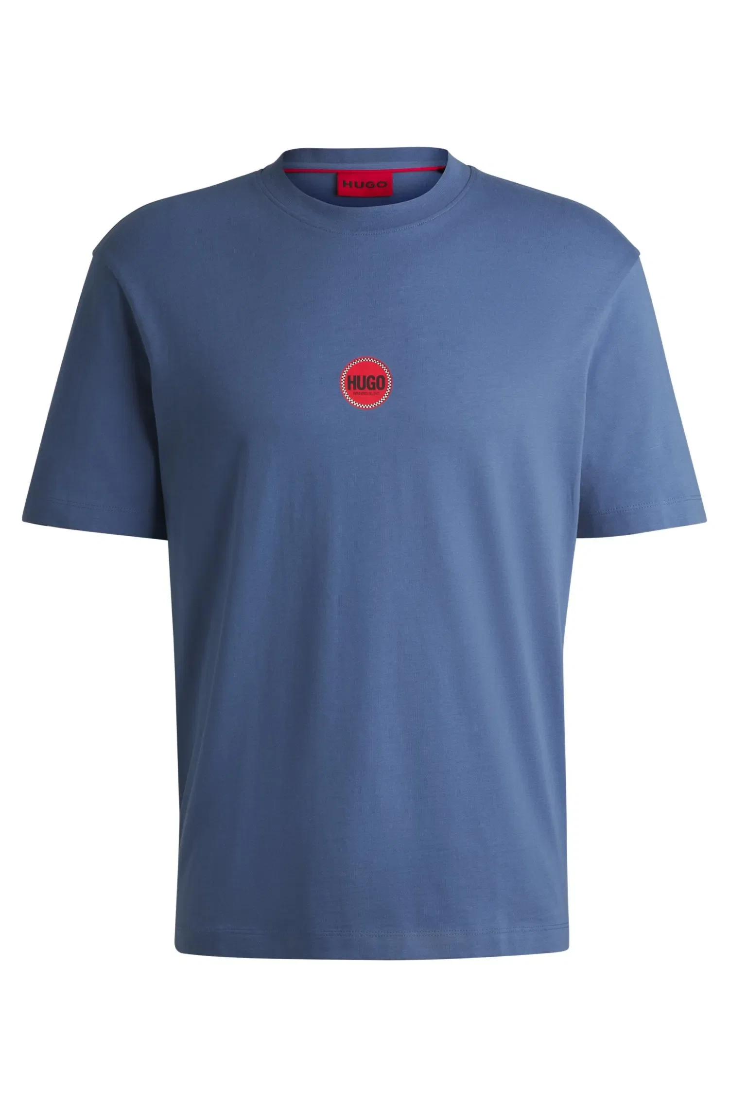 Camiseta De Algodão Com Logos De Corrida