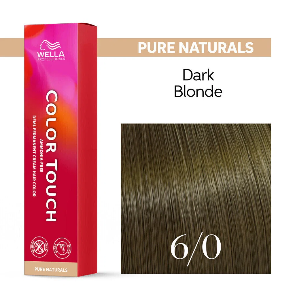 Tonalizante Wella Color Touch 6/0 Louro Escuro