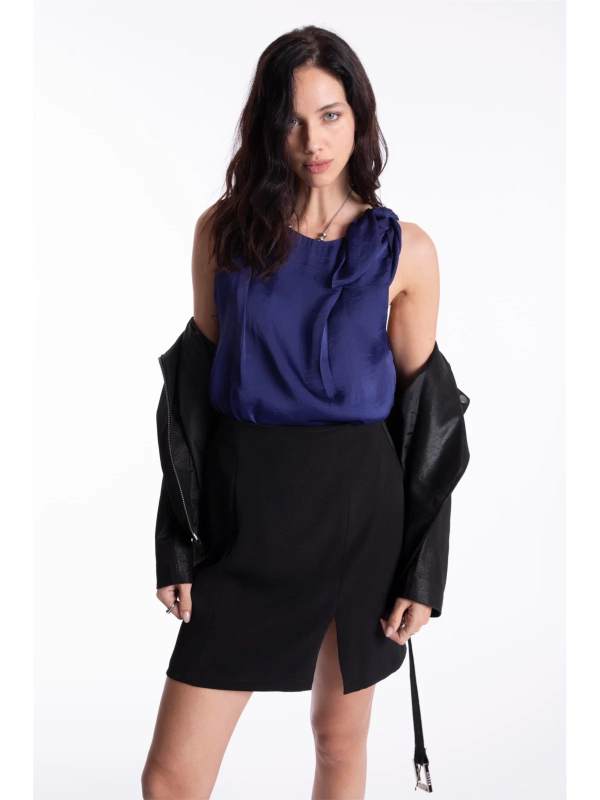 Blusa Lady Broken Bandana Purple Blue — imagem 1