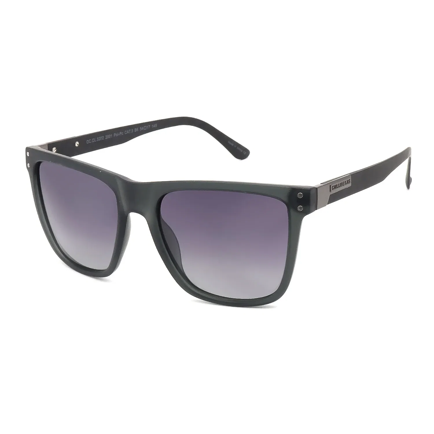 Óculos de Sol Masculino Chilli Beans Quadrado Degradê Preto — imagem 1
