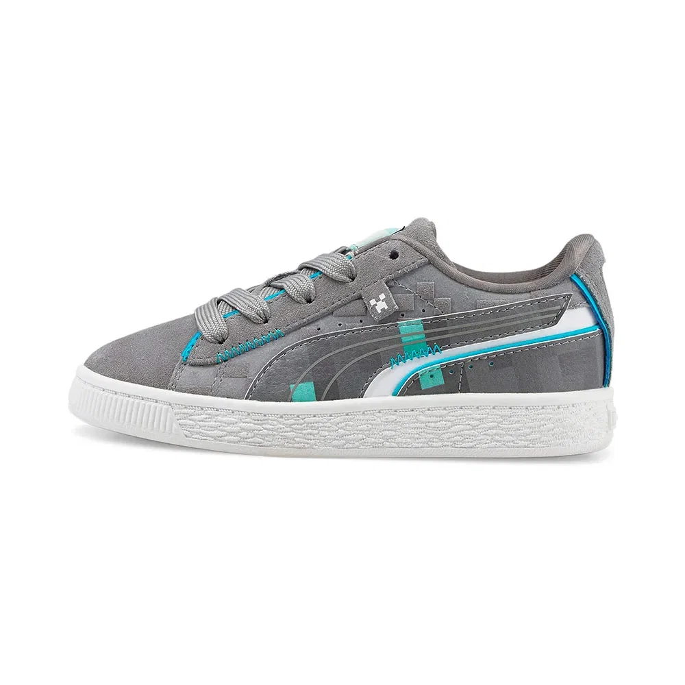 Tênis Puma Suede Minecraft PS Infantil — imagem 1