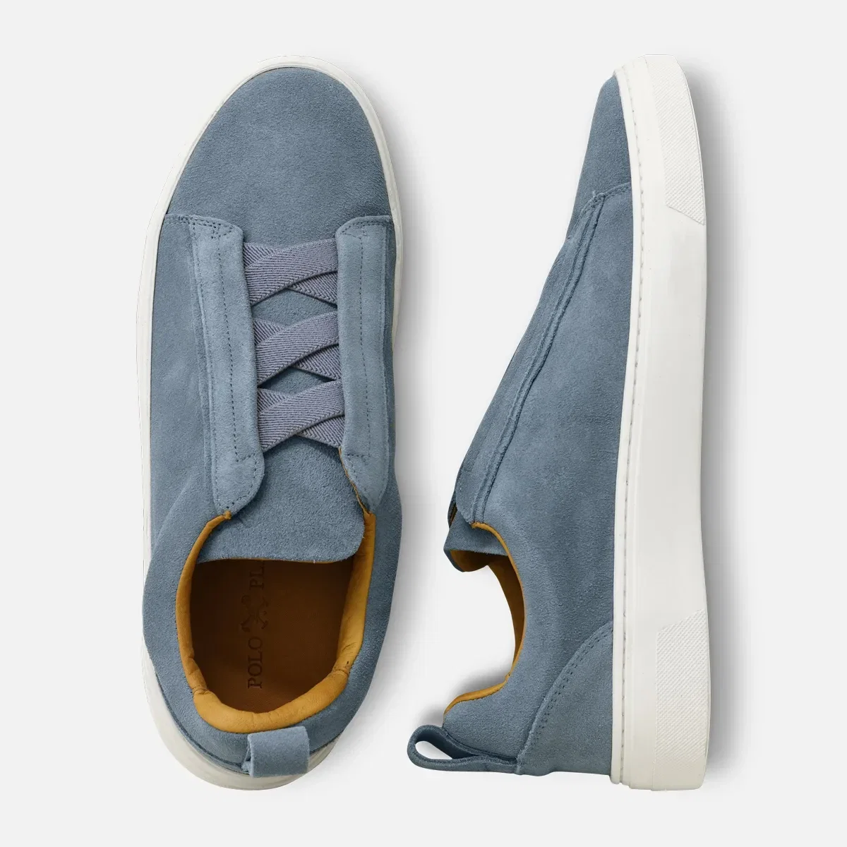 Tênis Polo Play Suede Azul Jeans