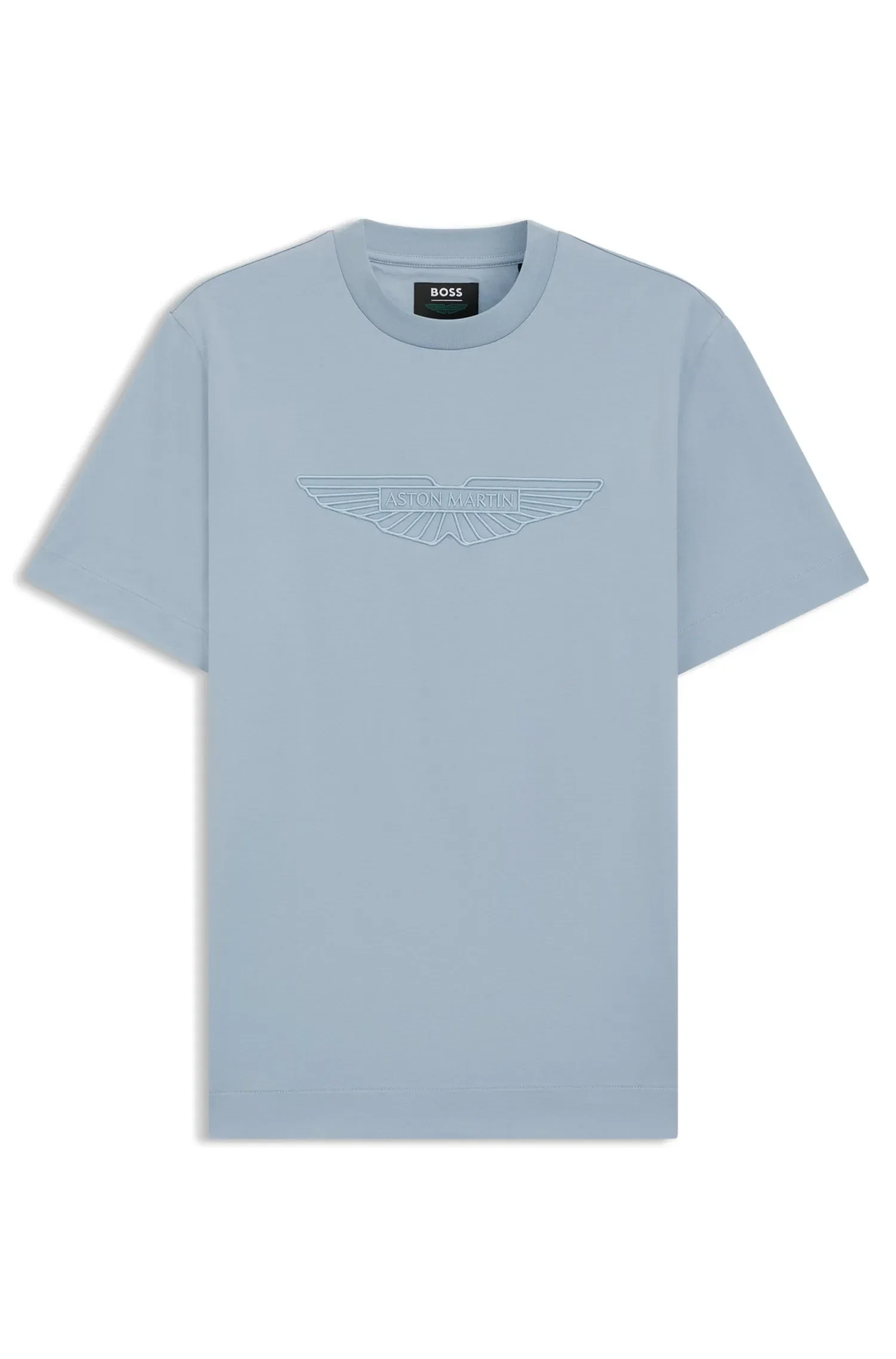 Camiseta BOSS x ASTON MARTIN De Algodão Mercerizado