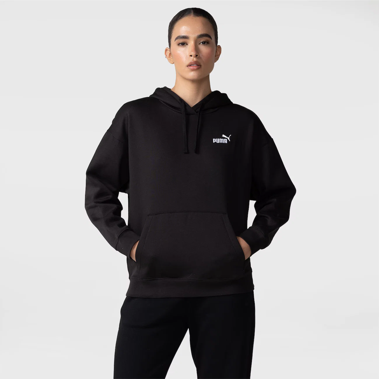 Blusão Puma Ess Small N 1 Logo Com Capuz - Feminino