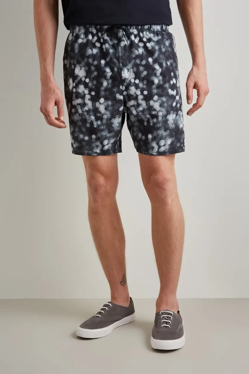Short De Praia Estampado Bolinhas