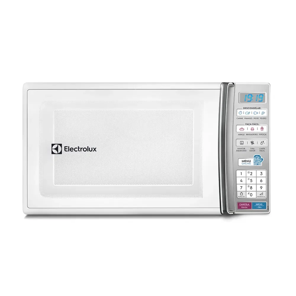 Micro-ondas Electrolux 27L Branco com 55 receitas pré-programadas e Função Tira Odor (MB37R) — imagem 1