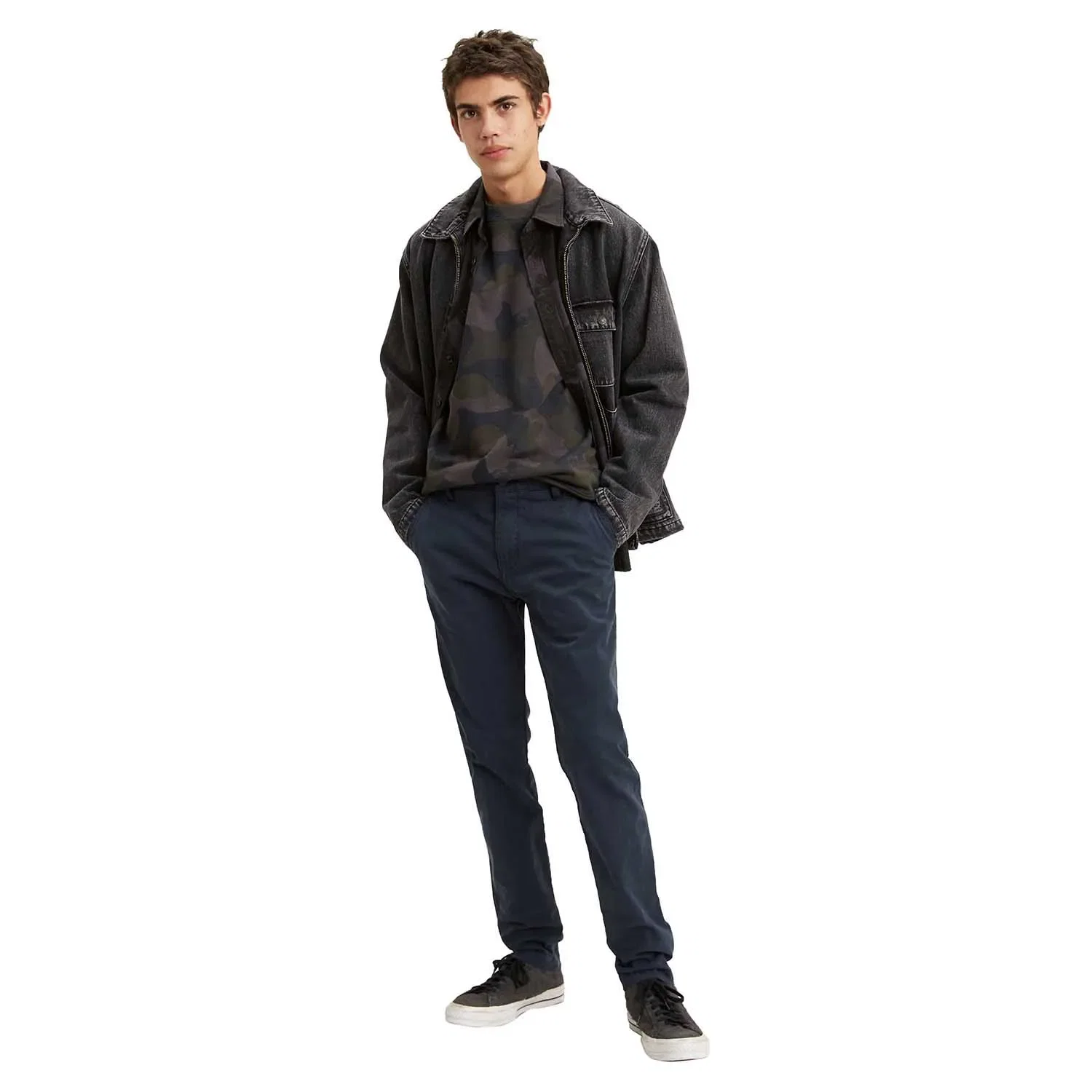 Calça Chino Masculina Tam Adulto